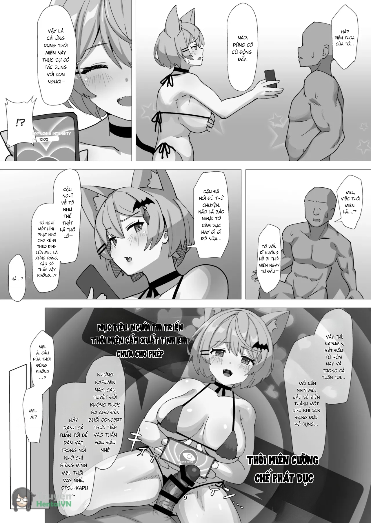 Đọc truyện hentai Genius Vampires Don't Fall for Hypnosis - Oneshot