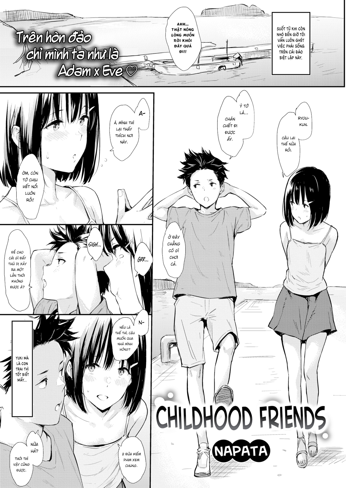 Đọc truyện hentai Bạn thuở nhỏ - Oneshot