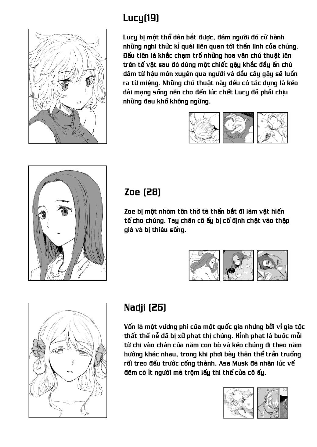 Đọc truyện hentai Bảo tàng xác chết - Oneshot