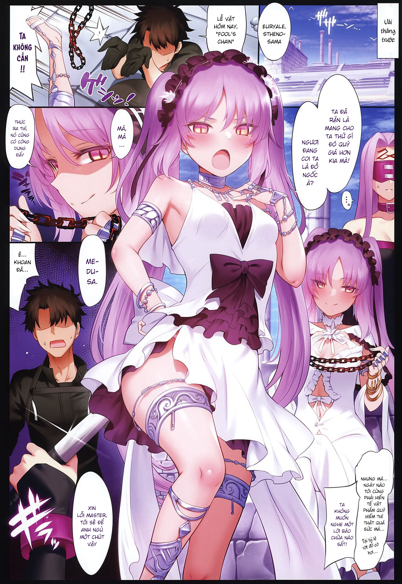 Đọc truyện hentai Dị điểm LR - Euryale x Stheno