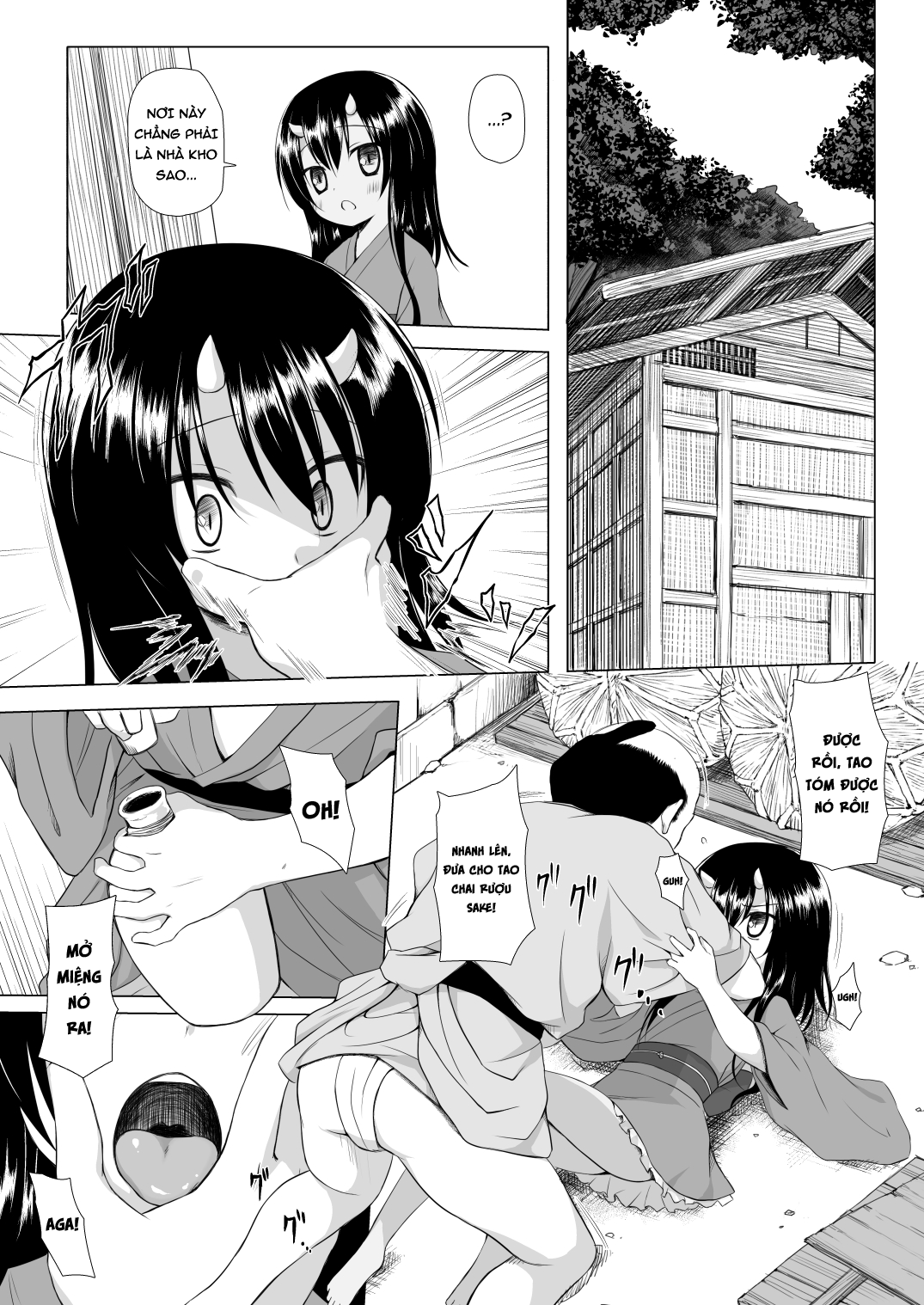 Đọc truyện hentai Monokemono San-ya - Oneshot
