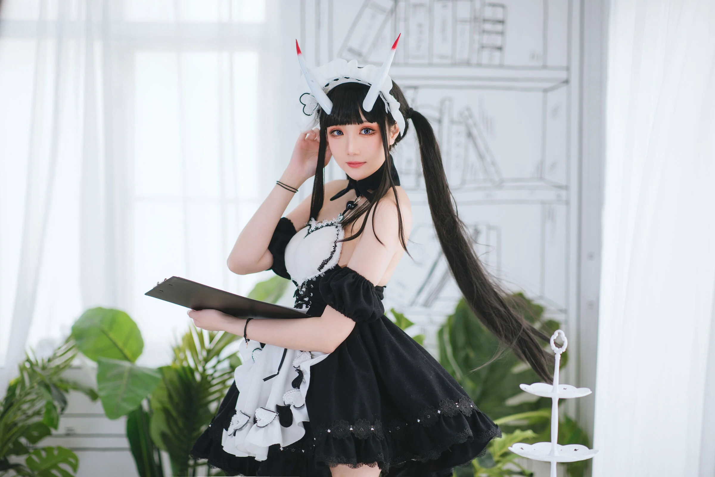 Đọc truyện hentai Tuyển tập Albums siêu phẩm Cosplay - Chap 591 - Guashi-chan Noshiro Maid