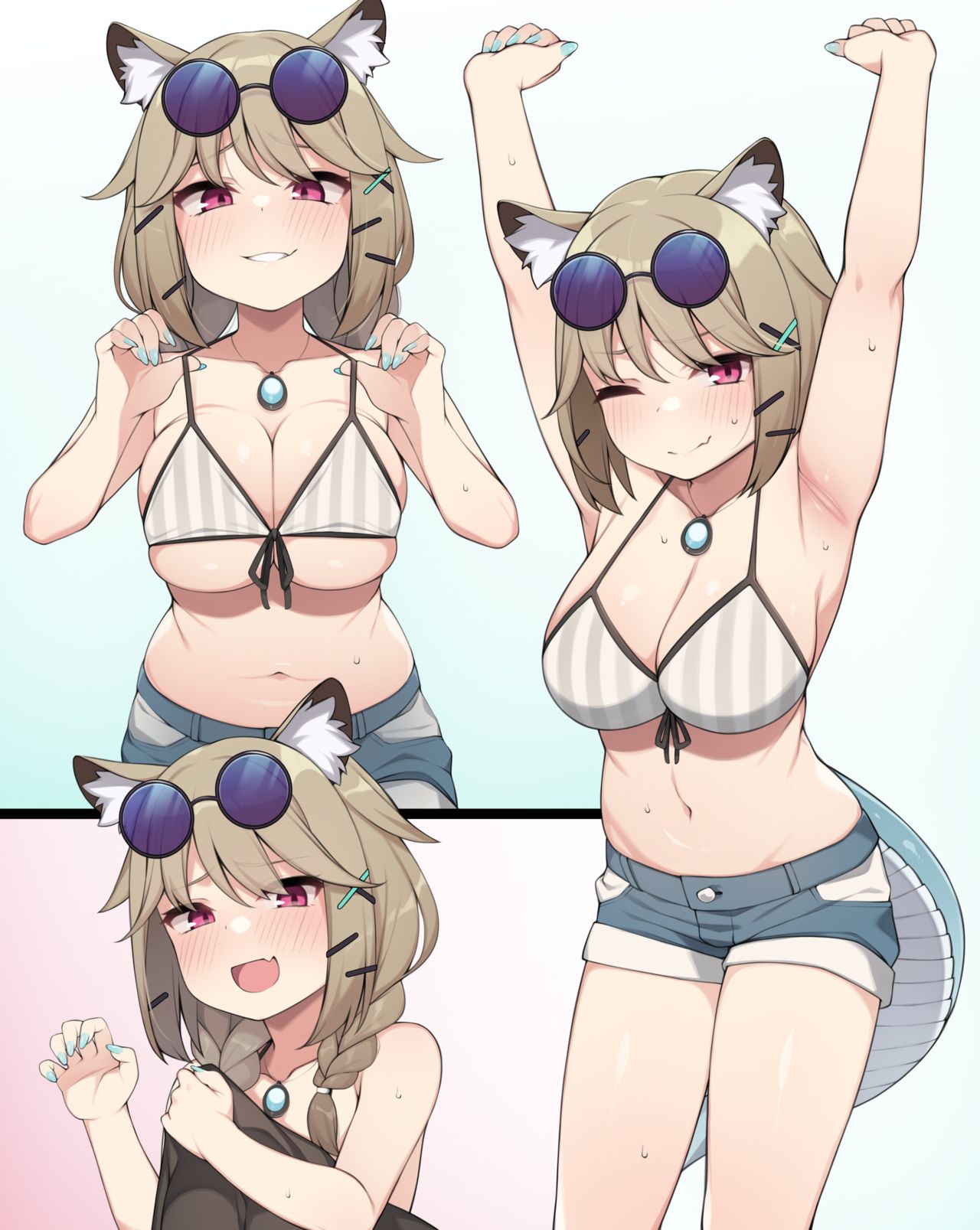 Đọc truyện hentai Junaiha ni Yoru Utage-chan Mousou E - Oneshot