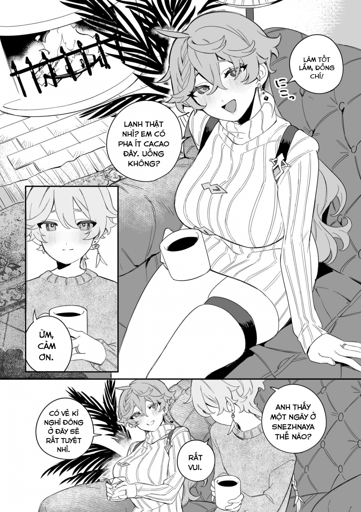 Đọc truyện hentai Kì nghỉ đông ngọt ngào (Genshin Impact) - Oneshot