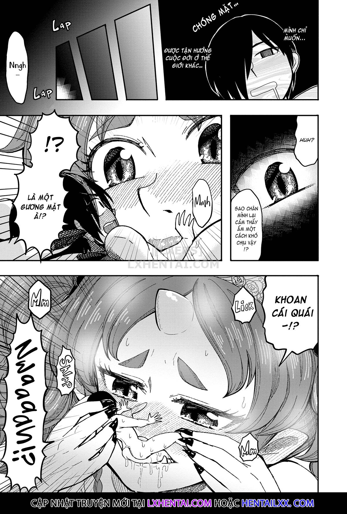 Đọc truyện hentai Monster Girls With a Need for Seed - Chap 7 - The Story of a Giantess from Another World with a Need for Seed