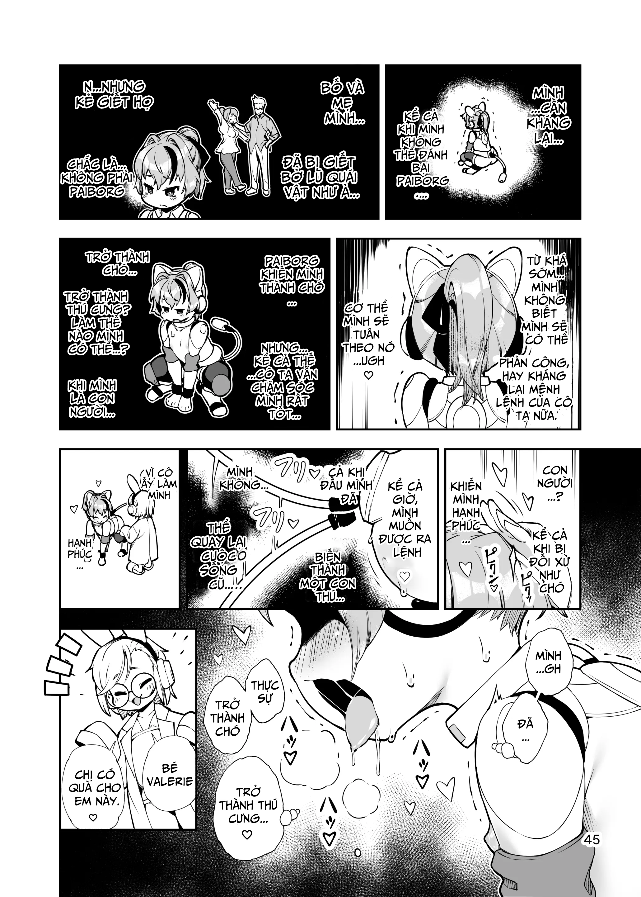 Đọc truyện hentai Kế hoạch biến Valerie-chan thành chó cưng - Oneshot