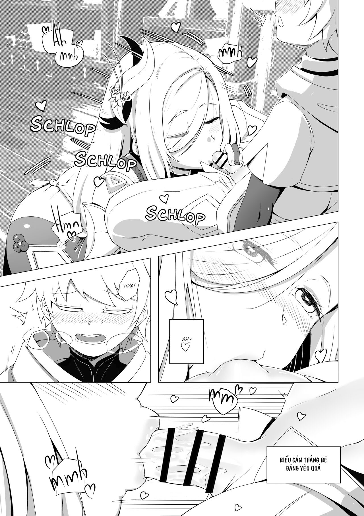 Đọc truyện hentai Shenhe Dạy Trừ Tà - Oneshot