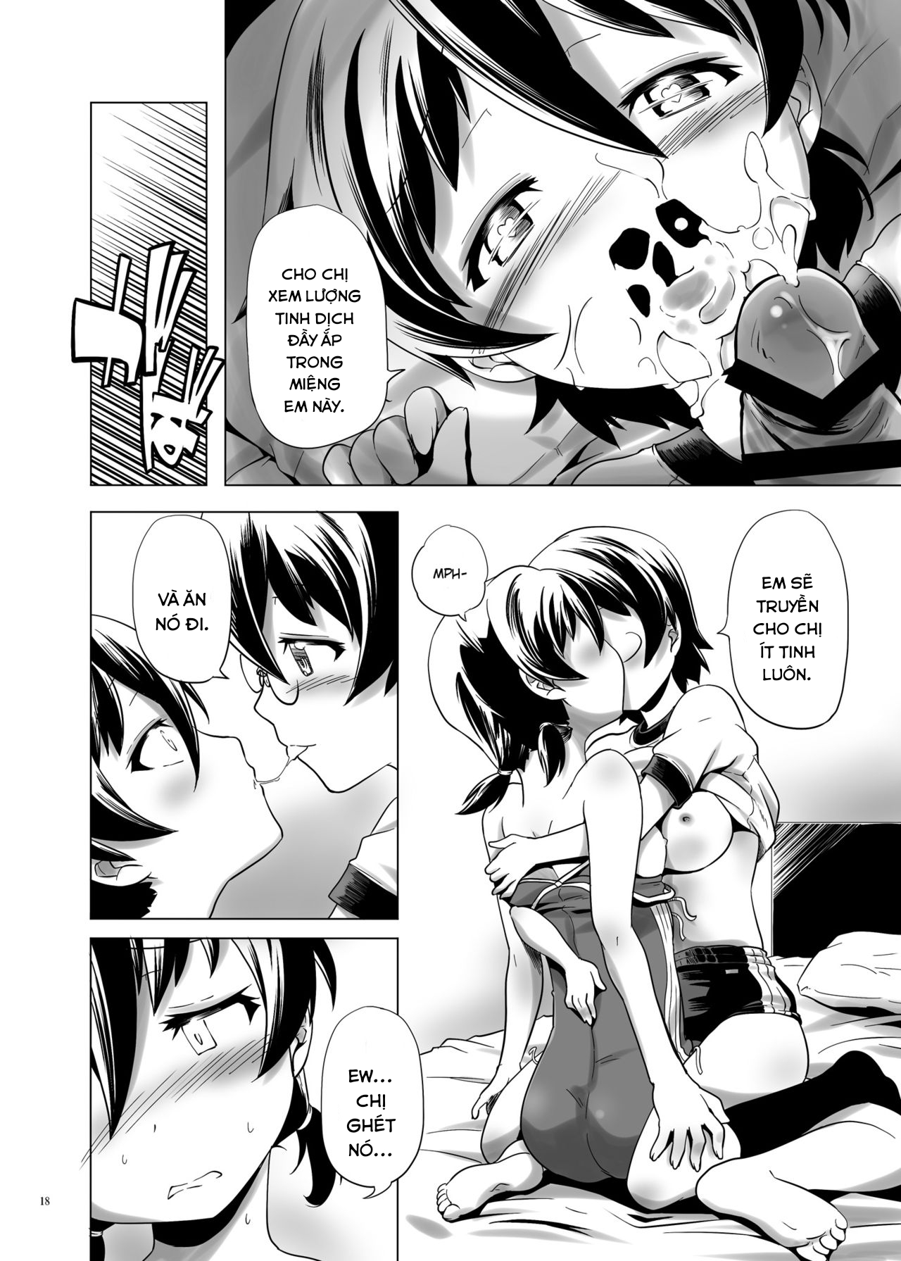 Đọc truyện hentai Hentai Futago no Natsuyasumi 2 - Oneshot