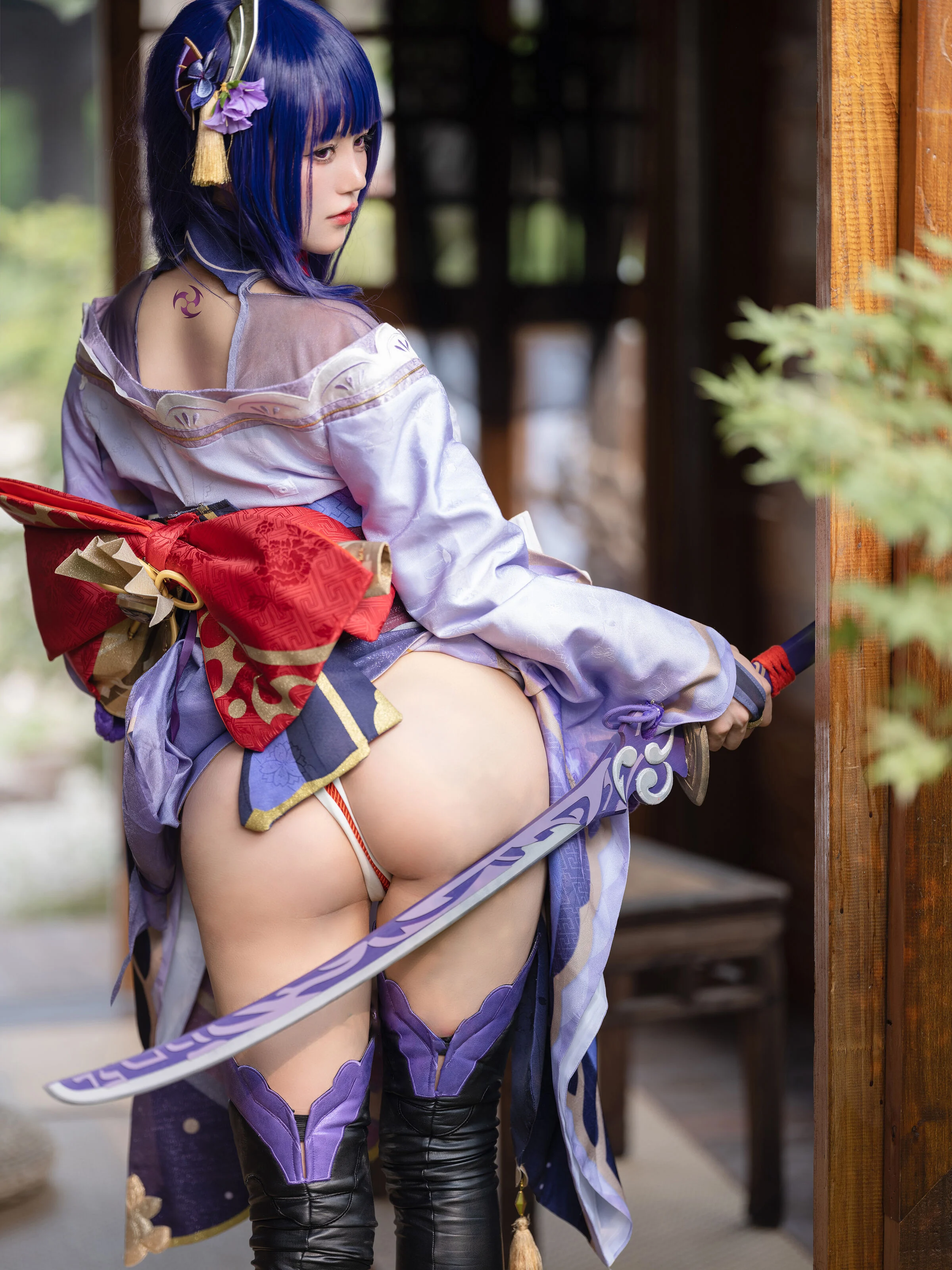 Đọc truyện hentai Tuyển tập Albums siêu phẩm Cosplay - Chap 232 - [Chiyo Ogura w] General Raiden