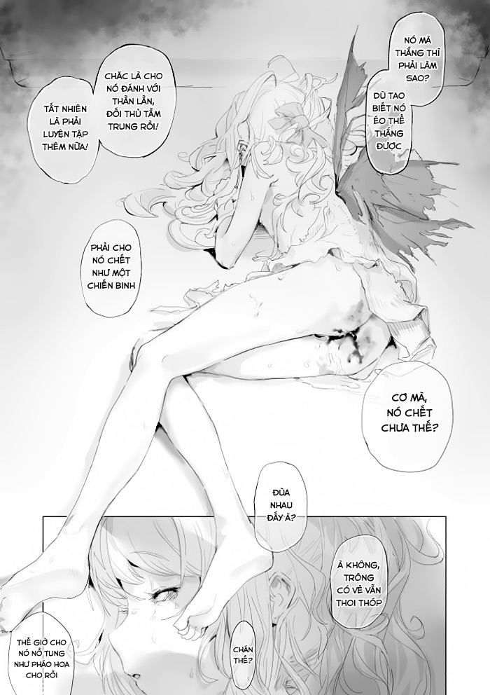 Đọc truyện hentai Mushi to Chiisana Onnanoko-tachi - Oneshot