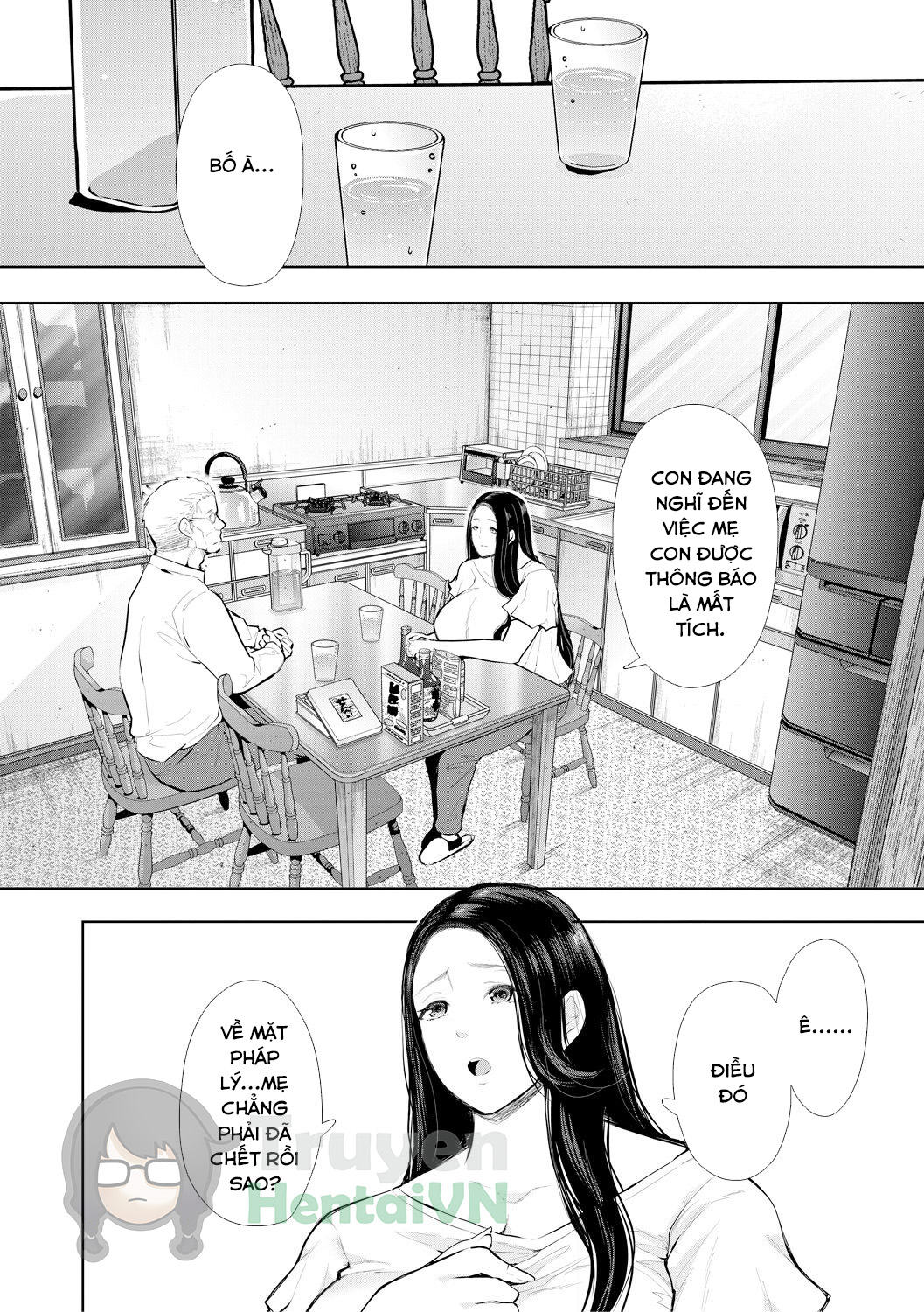 Đọc truyện hentai Netorareta Hitozuma [JP] - Chap 3