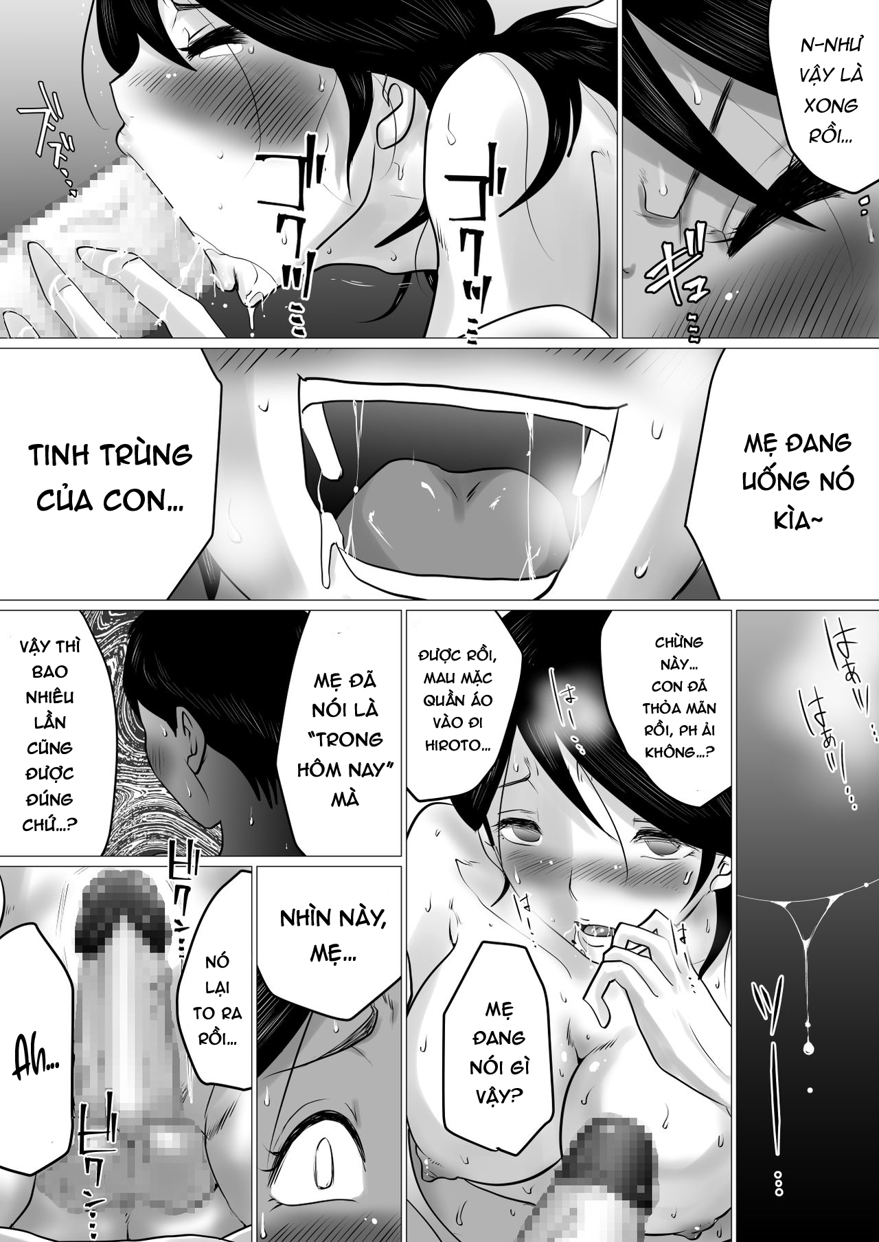 Đọc truyện hentai Món quà thi tốt với mẹ là địt! - Chap 2