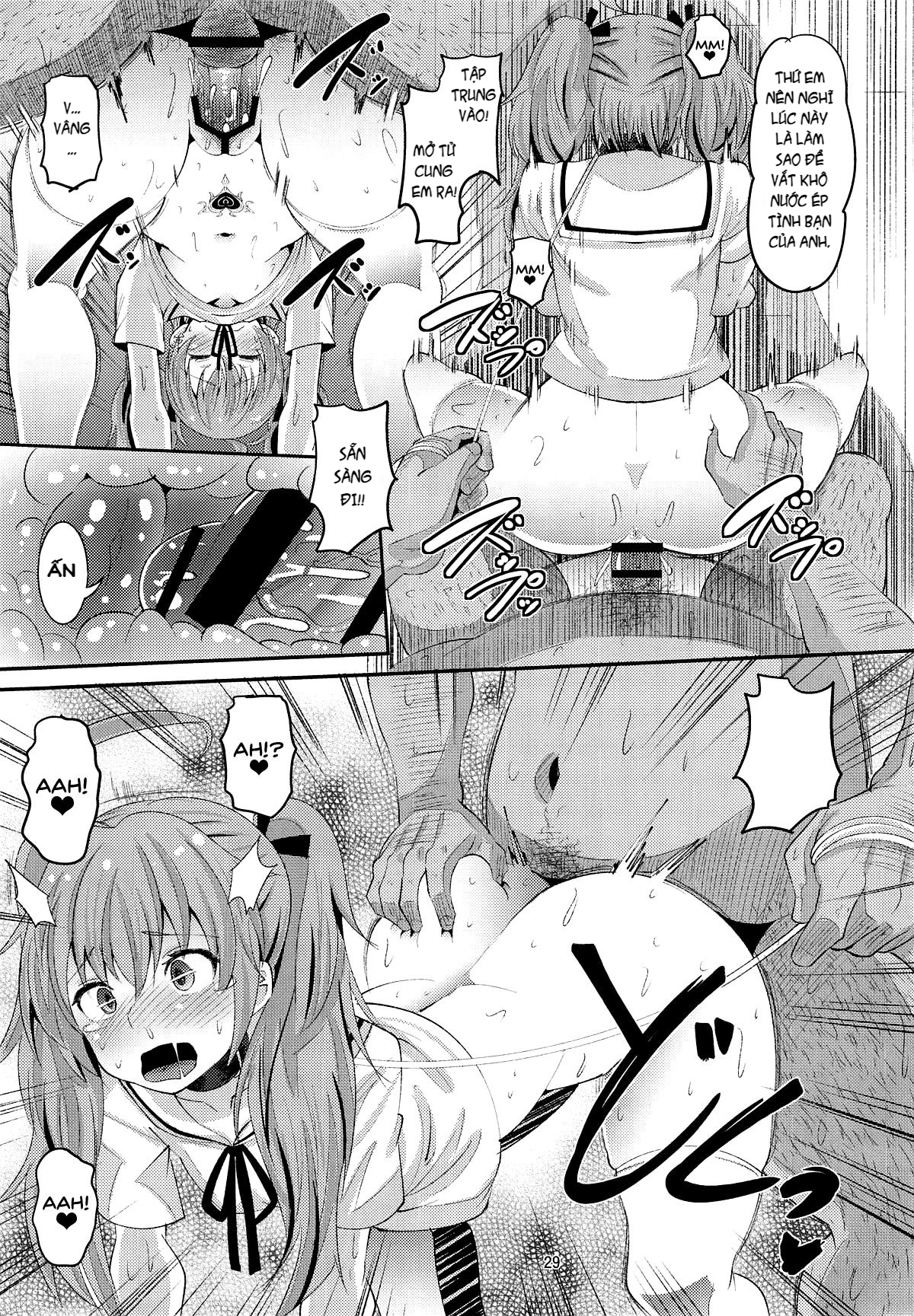 Đọc truyện hentai Oni Musume ni Inmon Tsukete Mita Ken - Oneshot