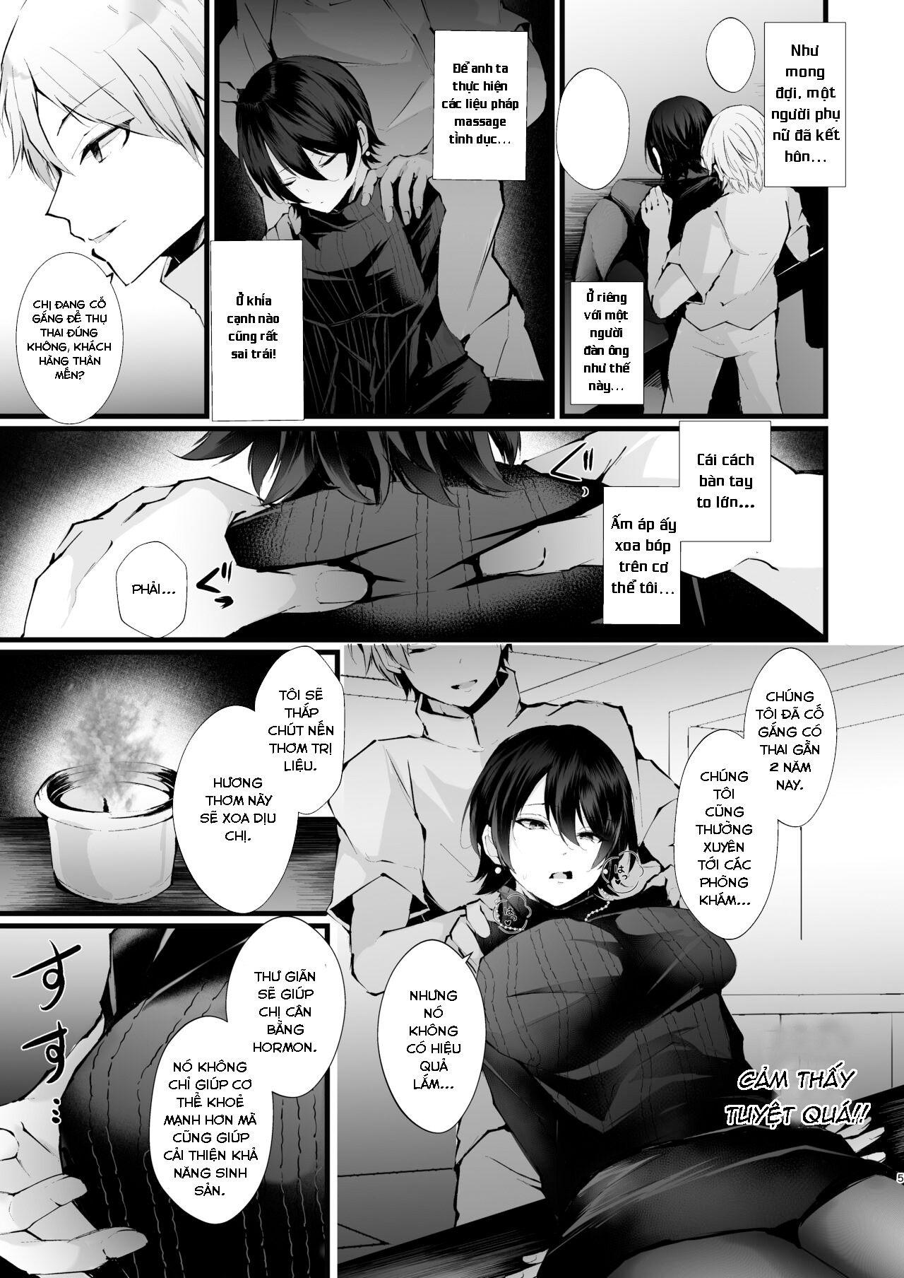 Đọc truyện hentai Bà nội trợ ngực khủng bị trầm cảm - Oneshot