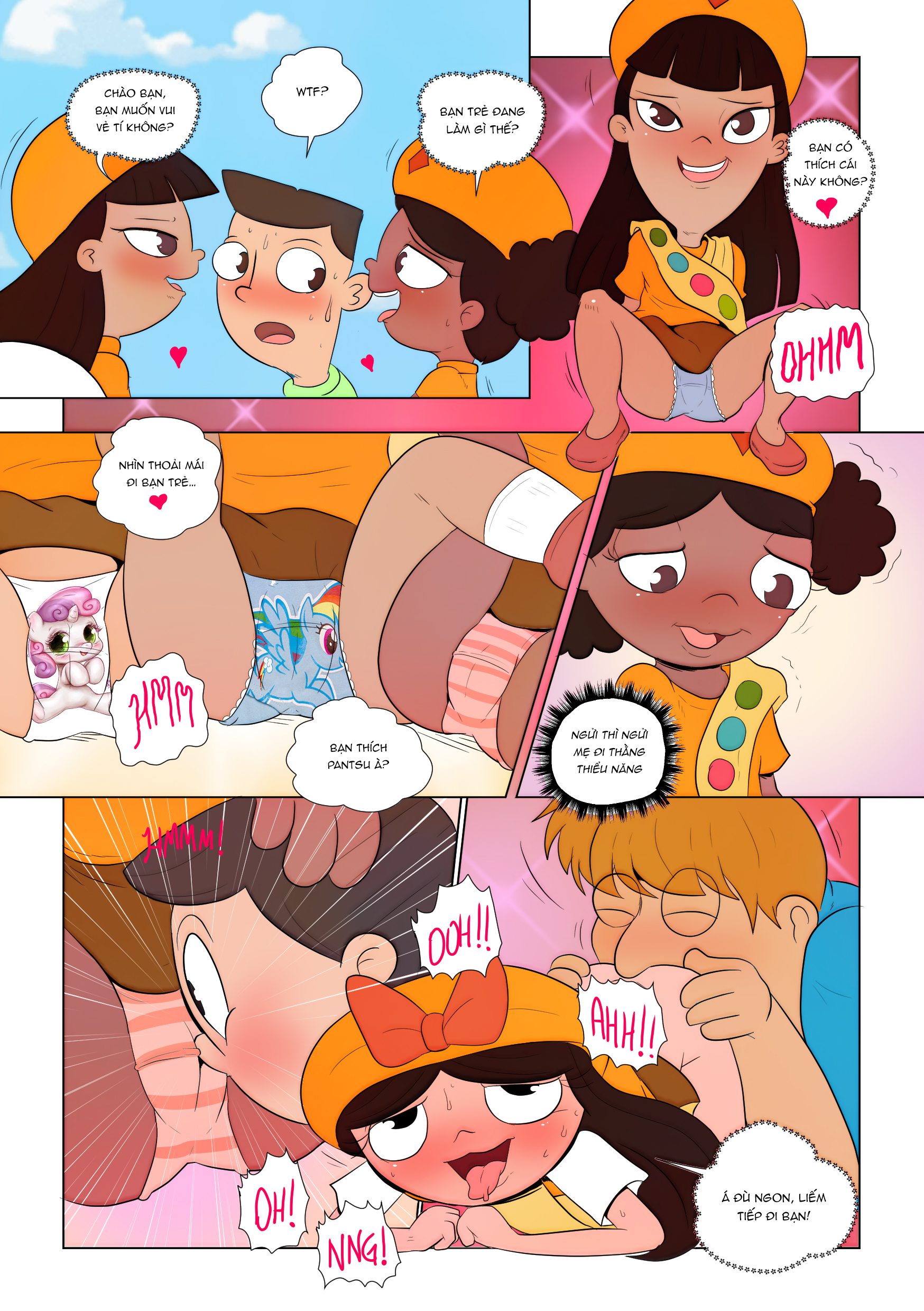 Đọc truyện hentai Phineas và Ferb: Fireslut Girls - Oneshot