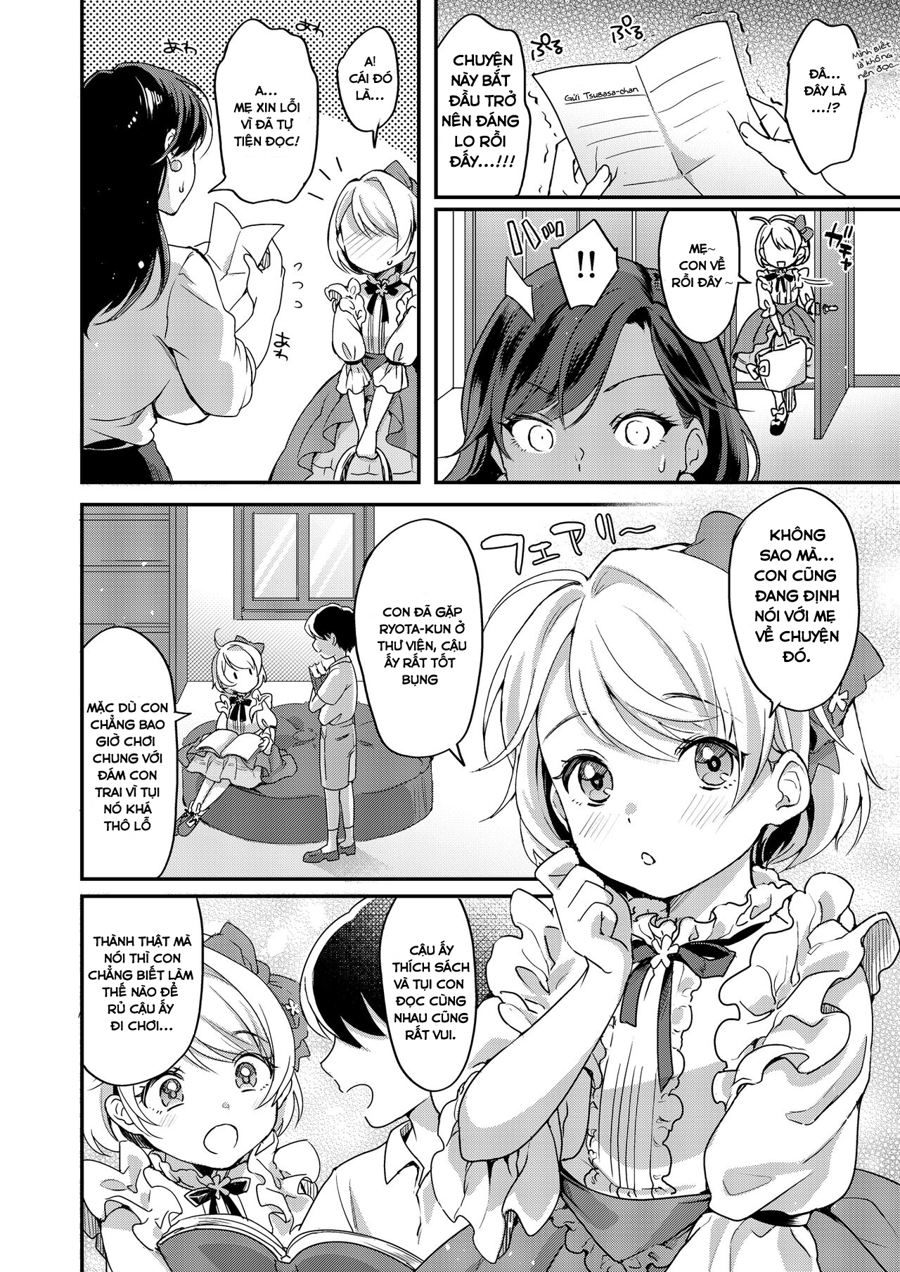 Đọc truyện hentai Futanari Mama to Josou Musuko - Oneshot