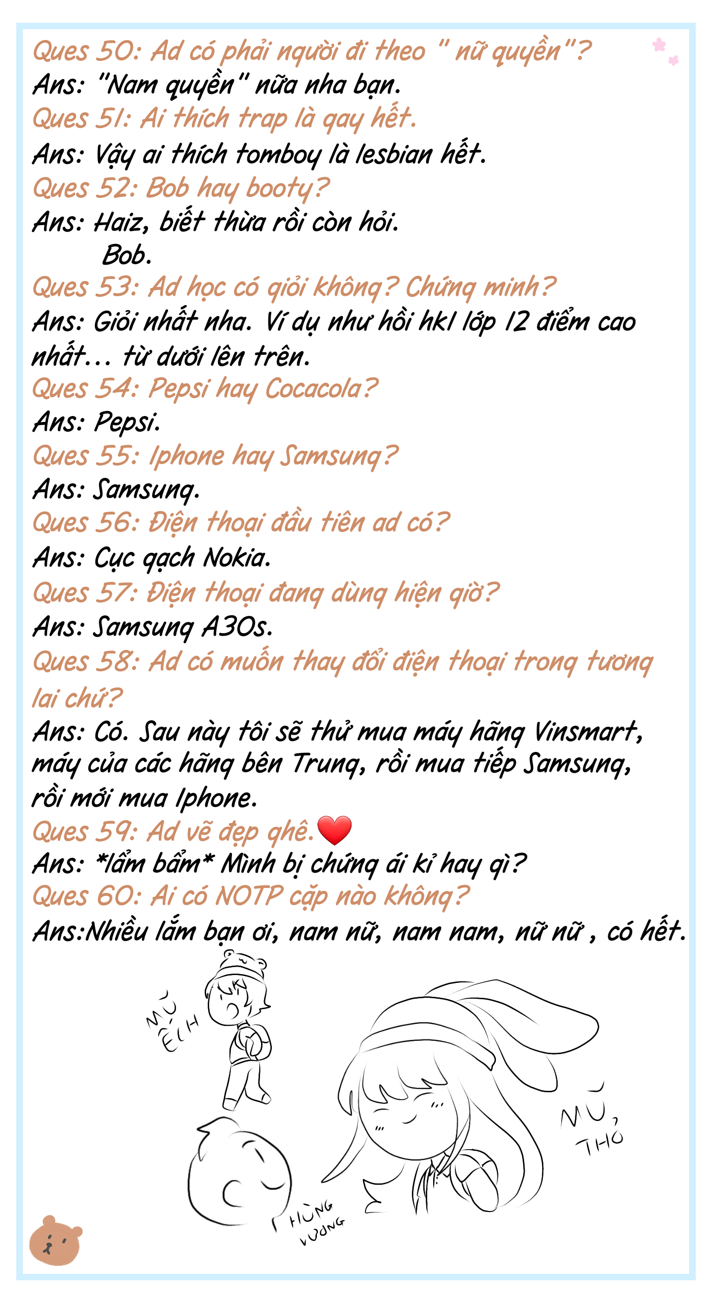 Đọc truyện hentai Never Forget, Never Forgive - Q n A (Tự hỏi tự trả lời)