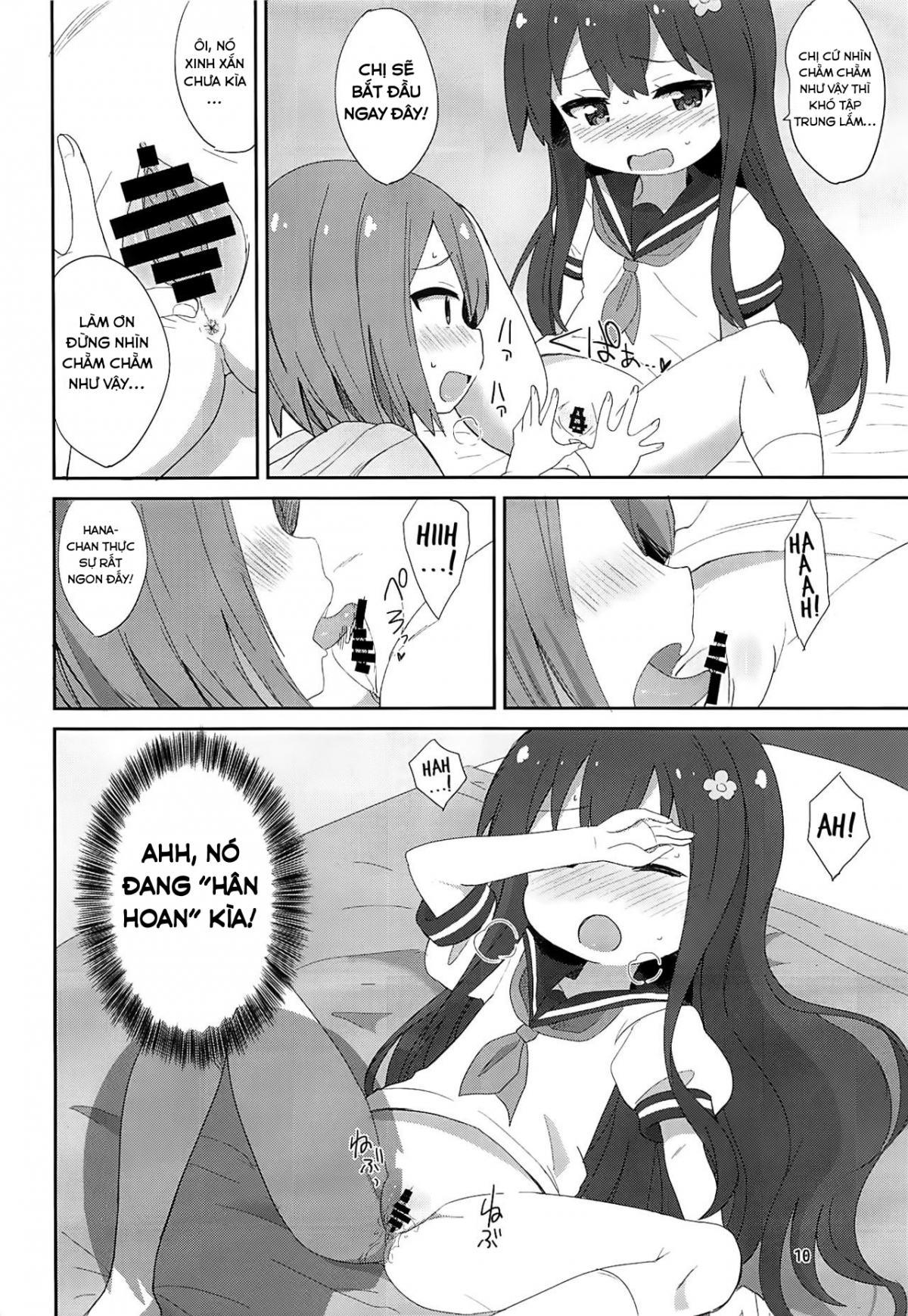 Đọc truyện hentai Thiên Thần Loli (Mya-nee vs Hana-chan) - Oneshot ngọt ngào