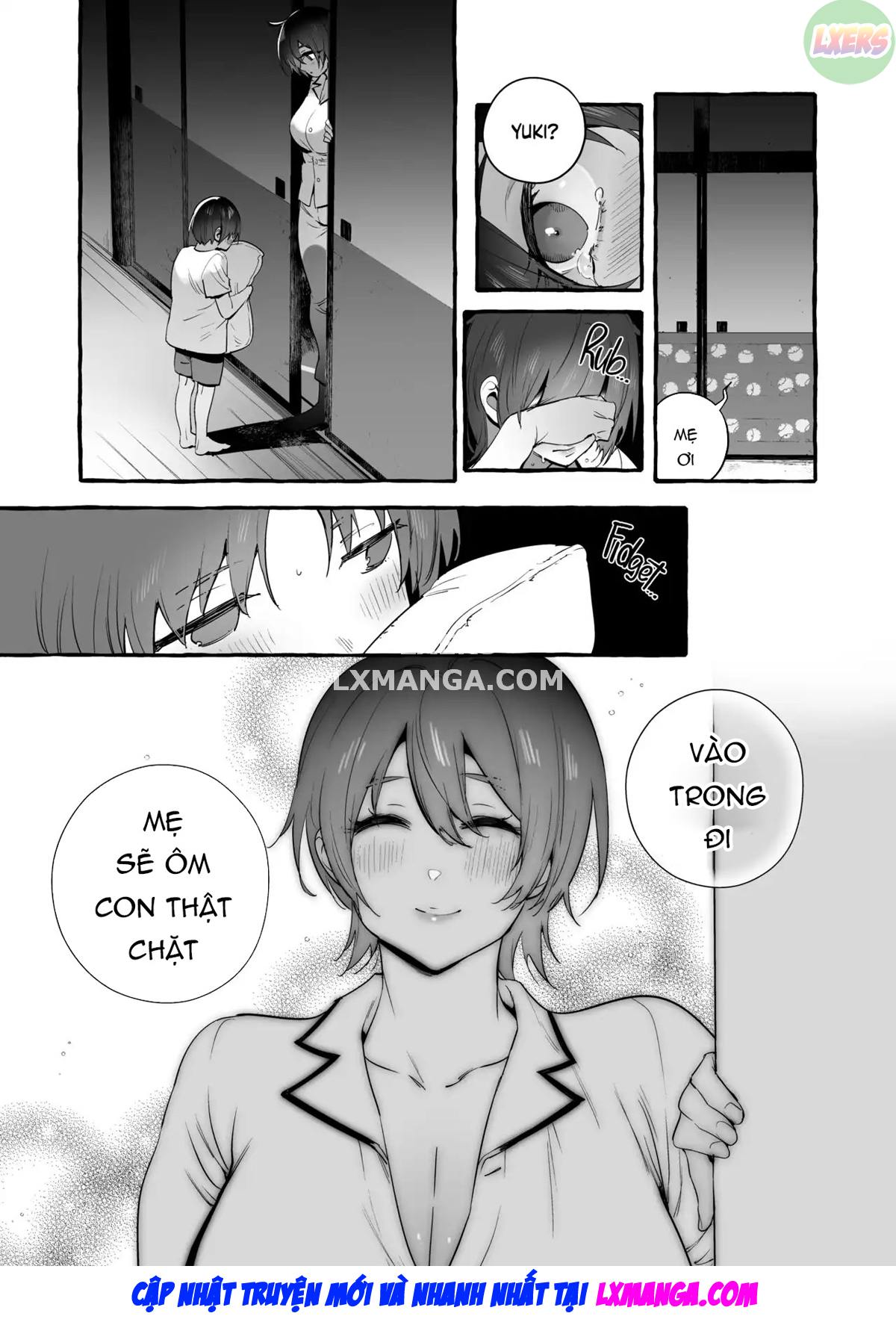 Đọc truyện hentai Người mẹ đam mê tình dục với bầu vú to - Oneshot