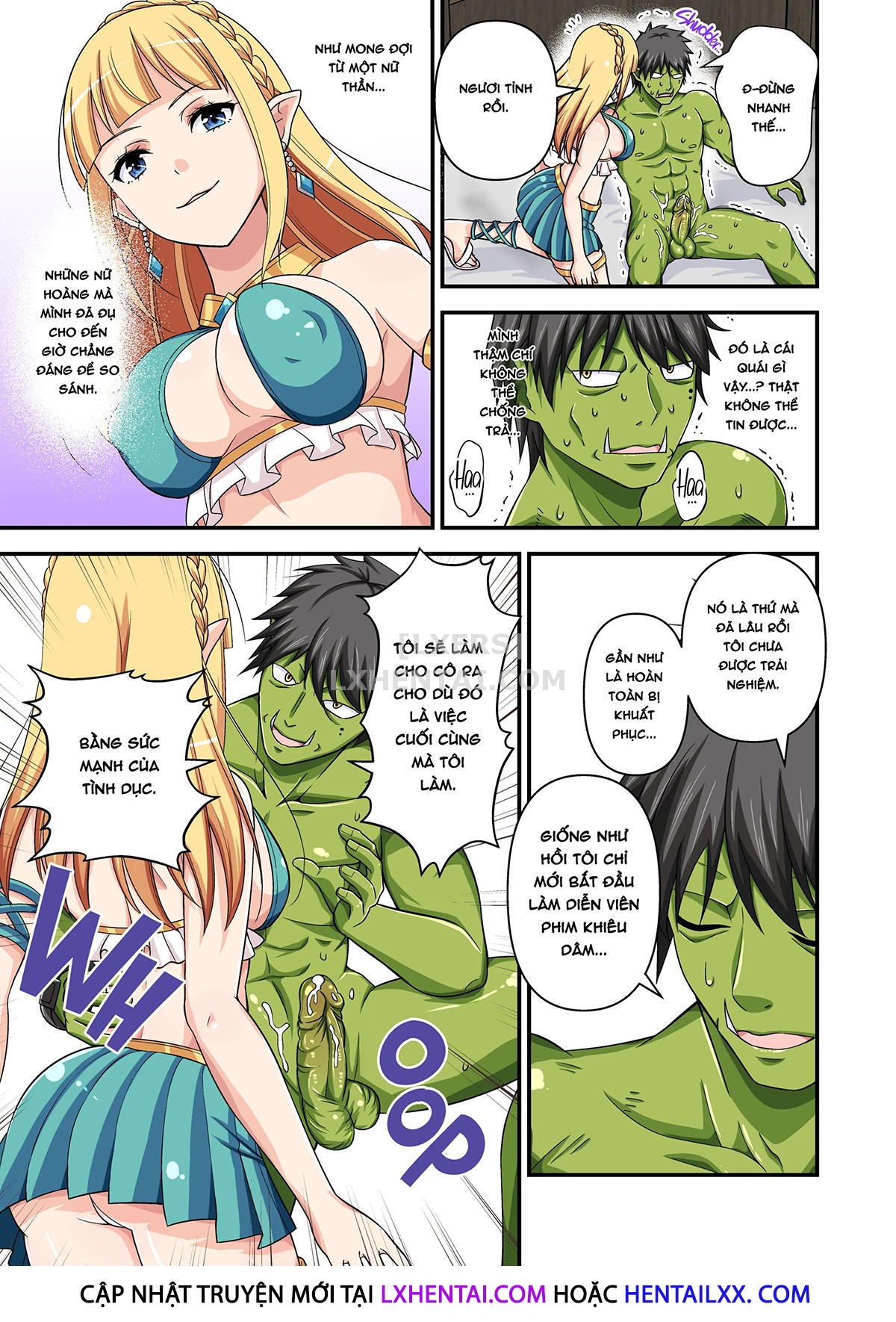 Đọc truyện hentai When A Charismatic Male Pornstar Is Reborn In Another World As A Stamina Daddy Orc - Chap 3 - [END]