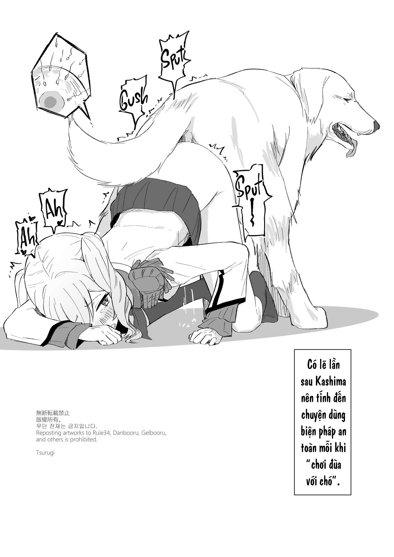 Đọc truyện hentai Đó là một con chó lớn - 1shot