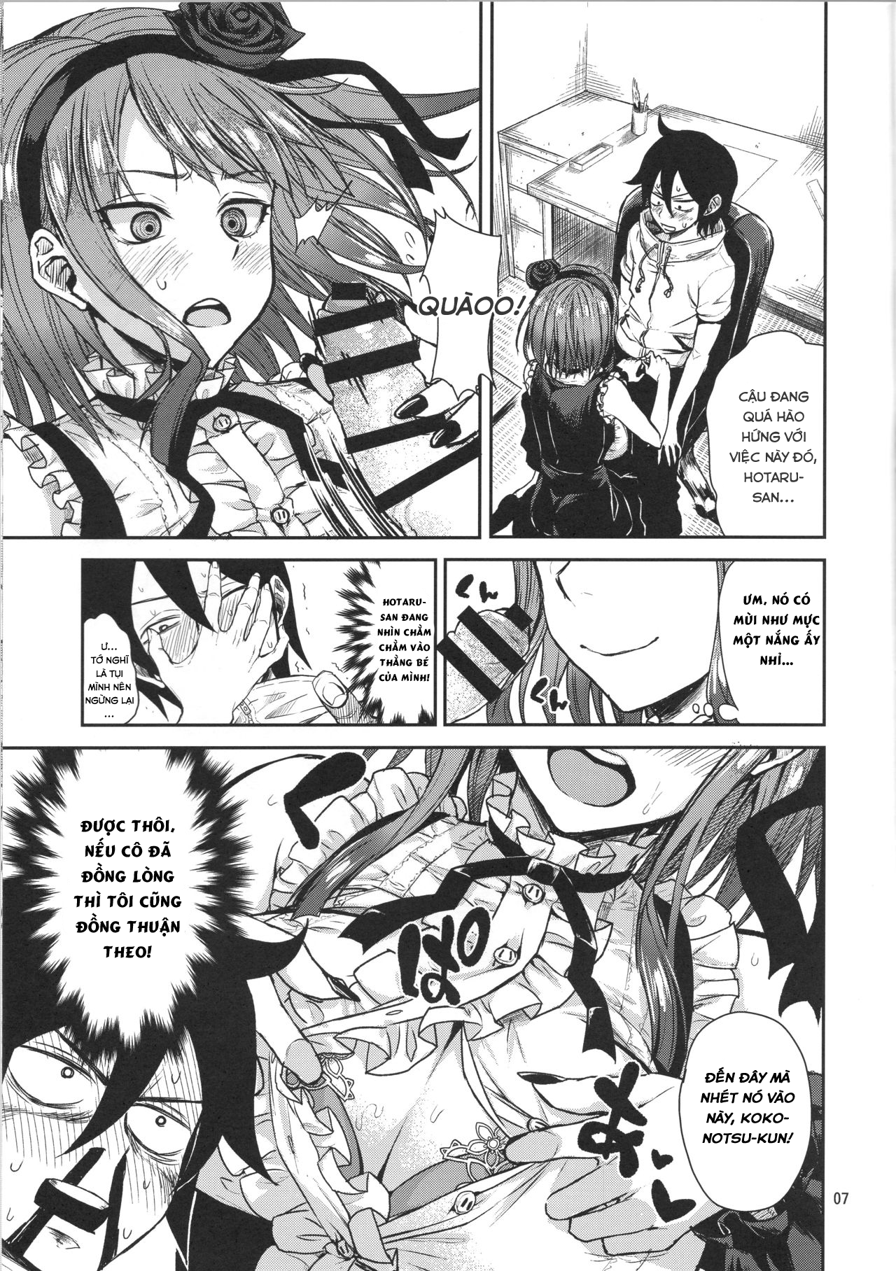 Đọc truyện hentai Chichi ni Dashi - Oneshot