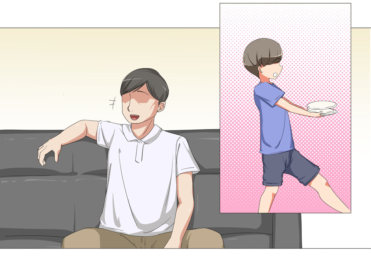 Đọc truyện hentai Majimezuma na Sumire ga Pure na Furi Shita Kusogaki ni - chap 1