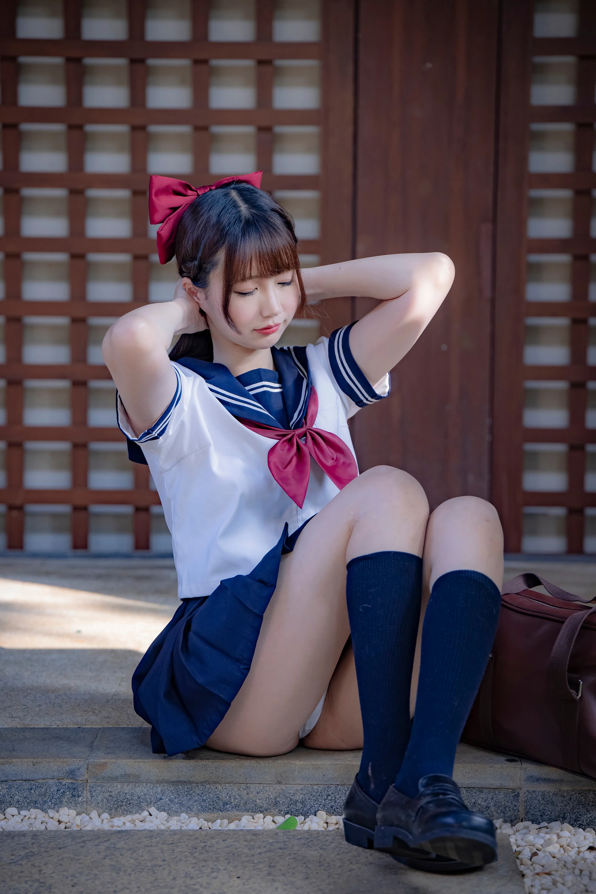 Đọc truyện hentai Tuyển tập Albums siêu phẩm Cosplay - Chap 608 - [Nagisa Mamono] High School Girl is Day and Night