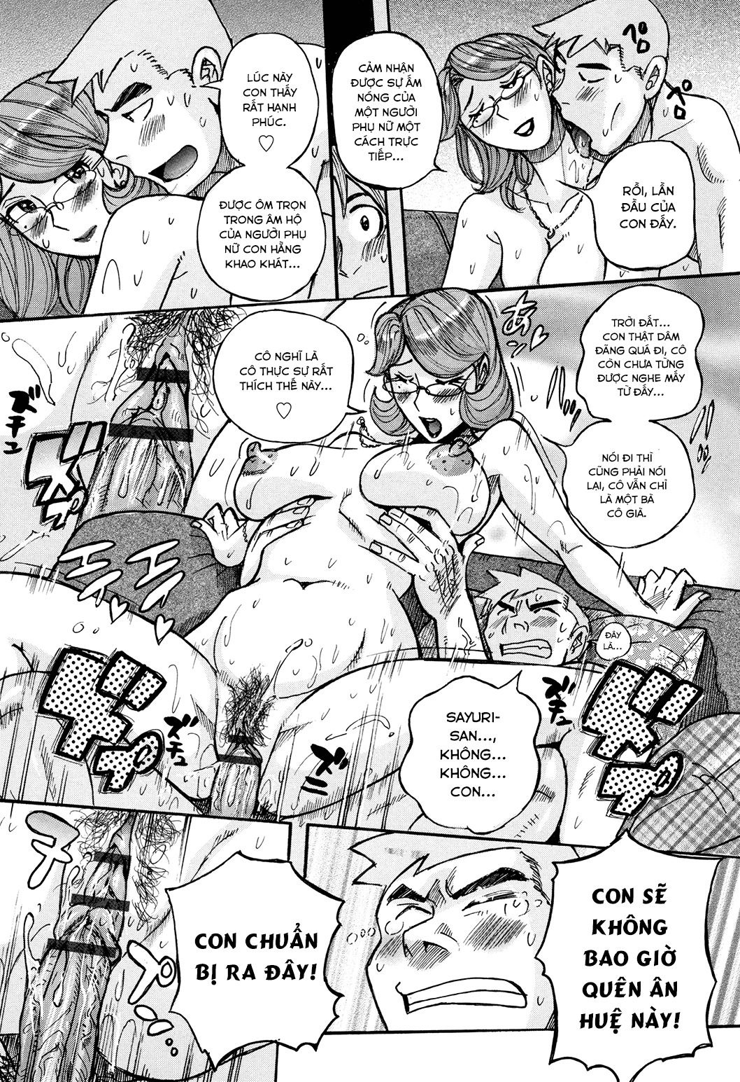 Đọc truyện hentai Bà già nhà tôi vẫn cực kì gợi dục - Chap 2