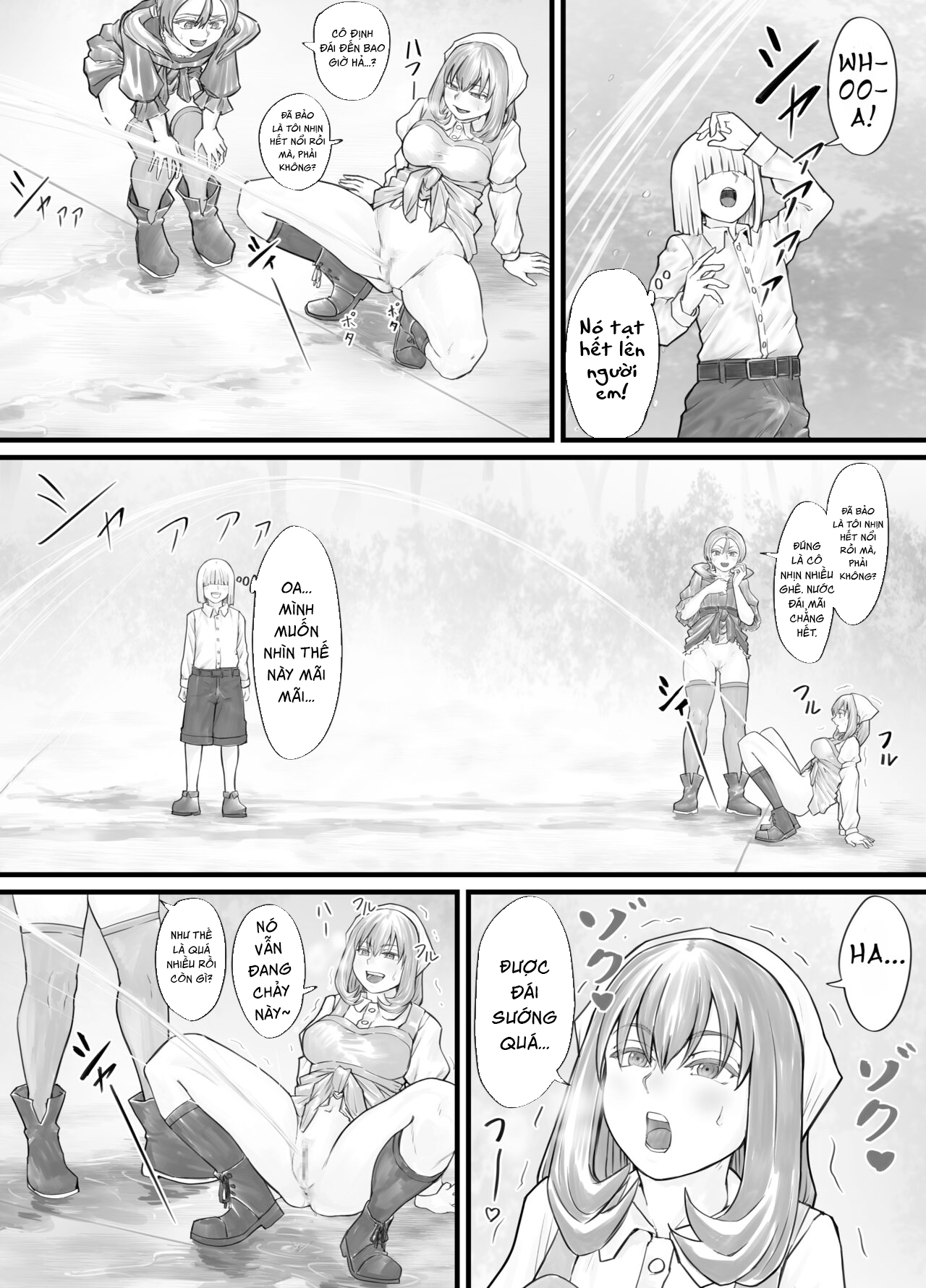 Đọc truyện hentai Manga nơi bạn có thể nhìn thấy cảnh mình tè lên chị gái mình - Chap 3 + 4 + 5