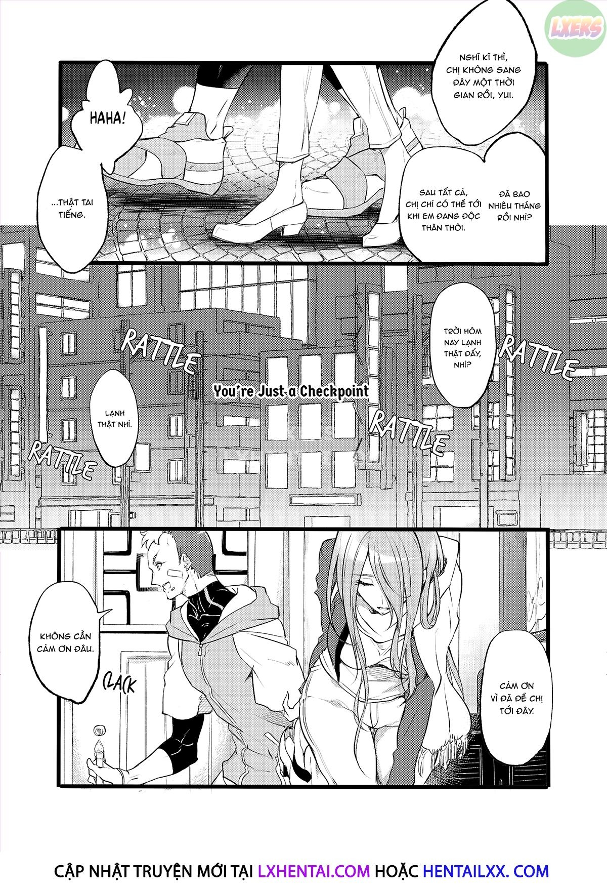 Đọc truyện hentai Chị không phải kẻ tội lỗi duy nhất - Chap 2 - You are Just a Checkpoint