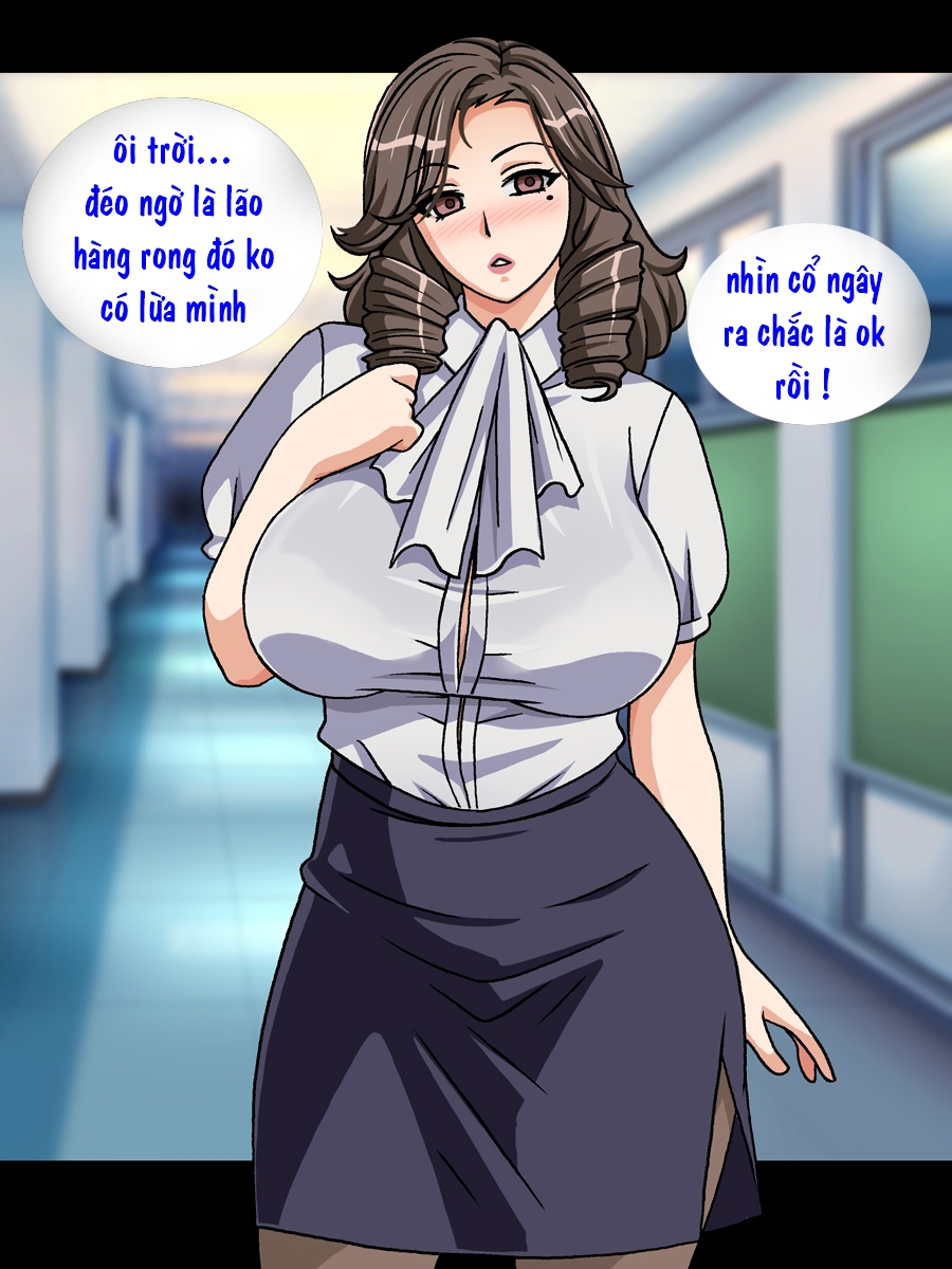 Đọc truyện hentai Hitozuma Onna Kyoushi Saimin Ryakudatsu - Oneshot