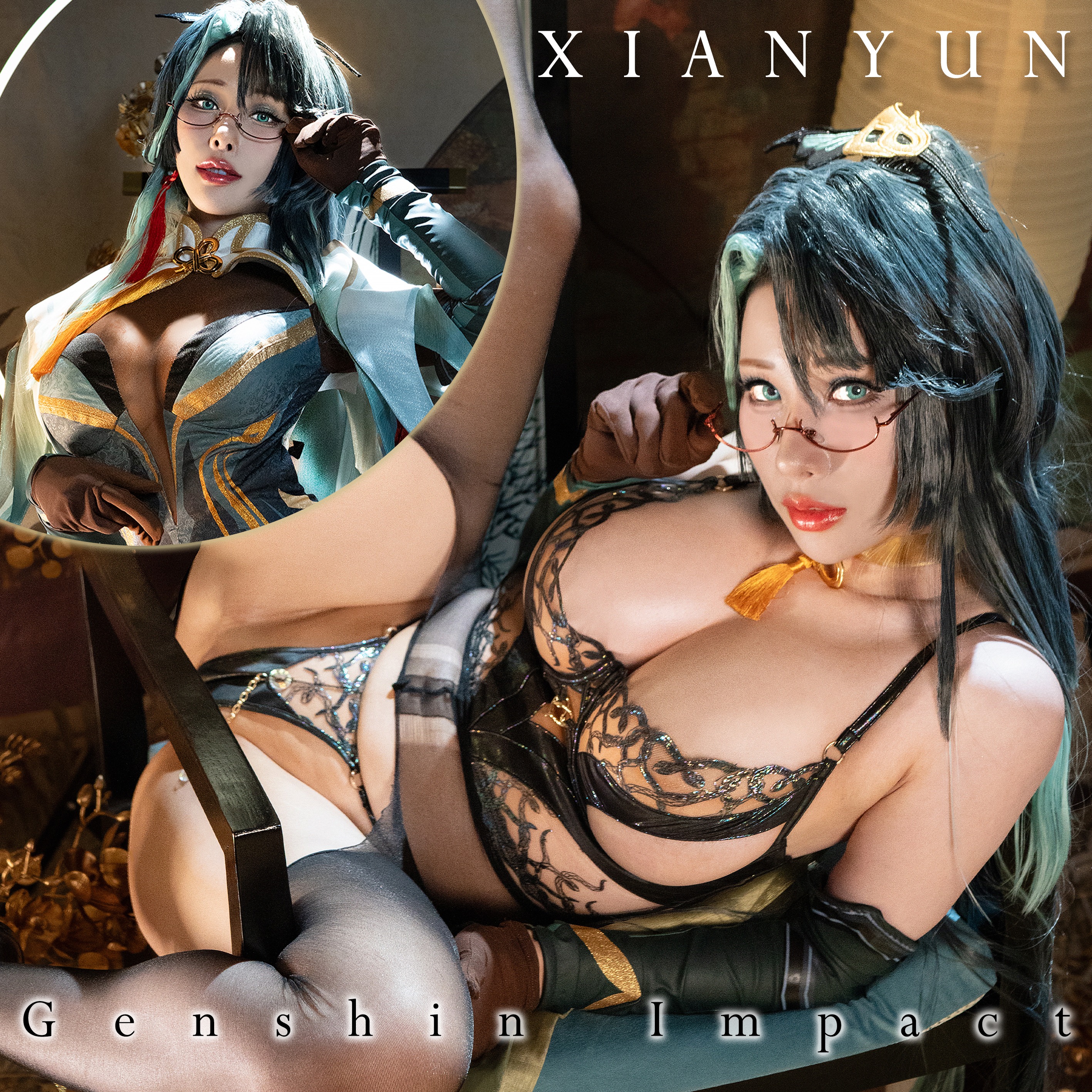 Đọc truyện hentai Tuyển tập Albums siêu phẩm Cosplay - Chap 20 - GenshinImpact Xianyun Cloud Retainer