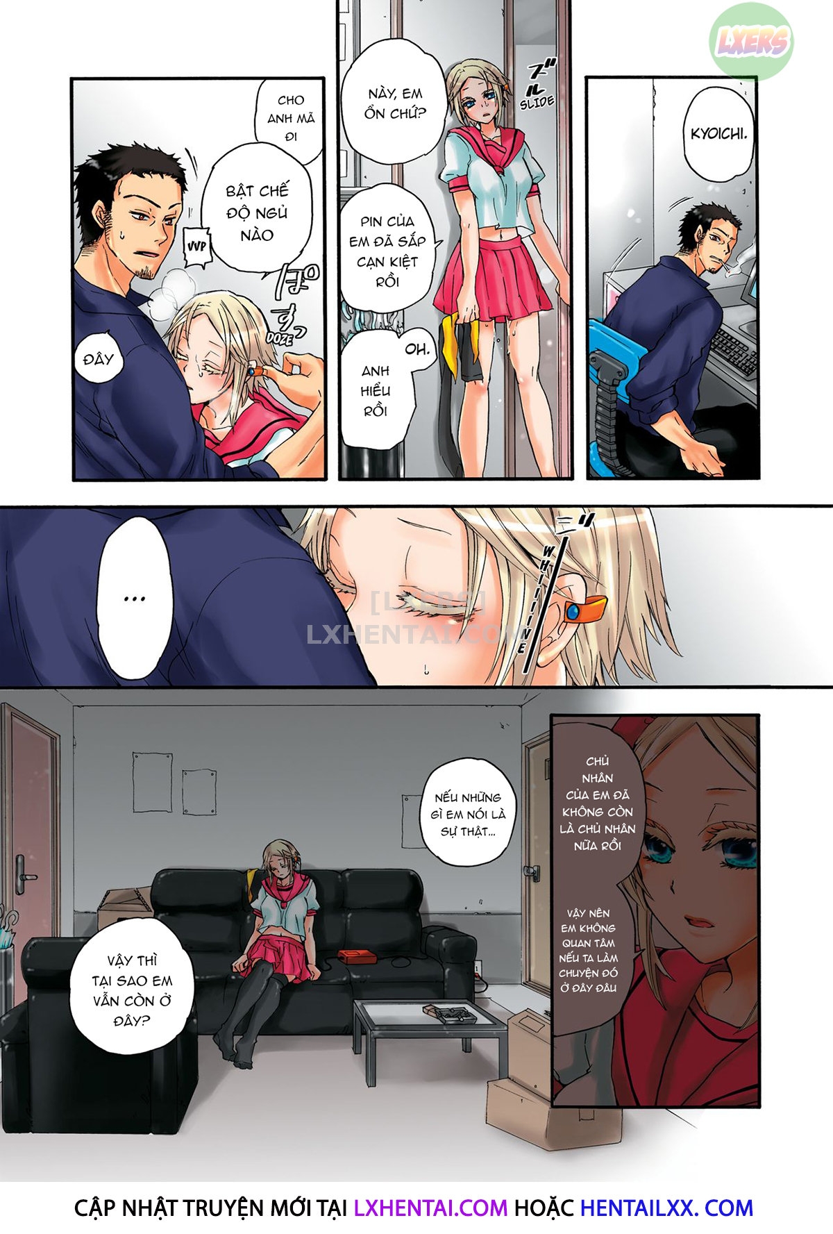 Đọc truyện hentai Robot thú cưng Lilly - Chap 8