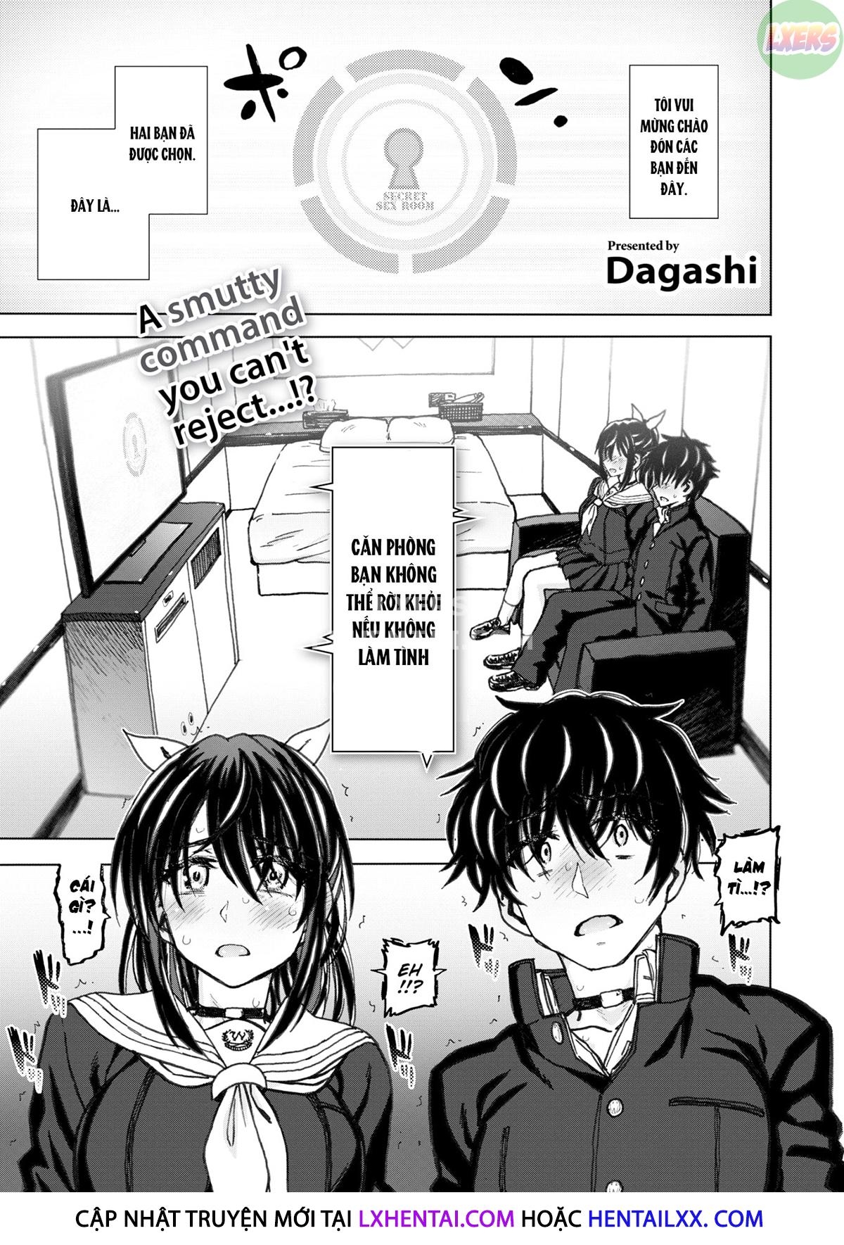 Đọc truyện hentai Căn phòng không thể rời khỏi trừ khi bạn làm tình - Oneshot