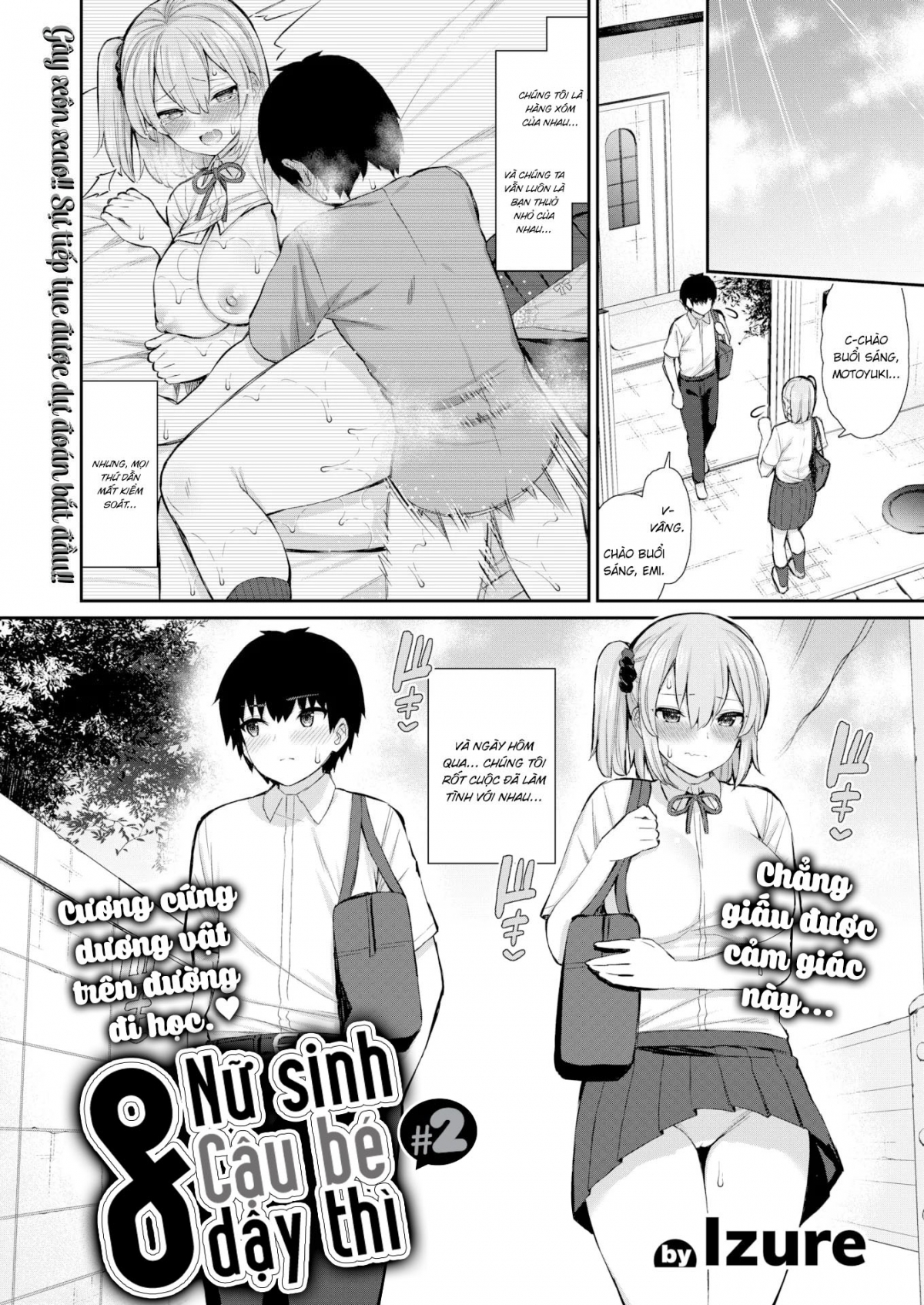 Đọc truyện hentai Nữ Sinh và Cậu Bé Dậy Thì - Chap 2