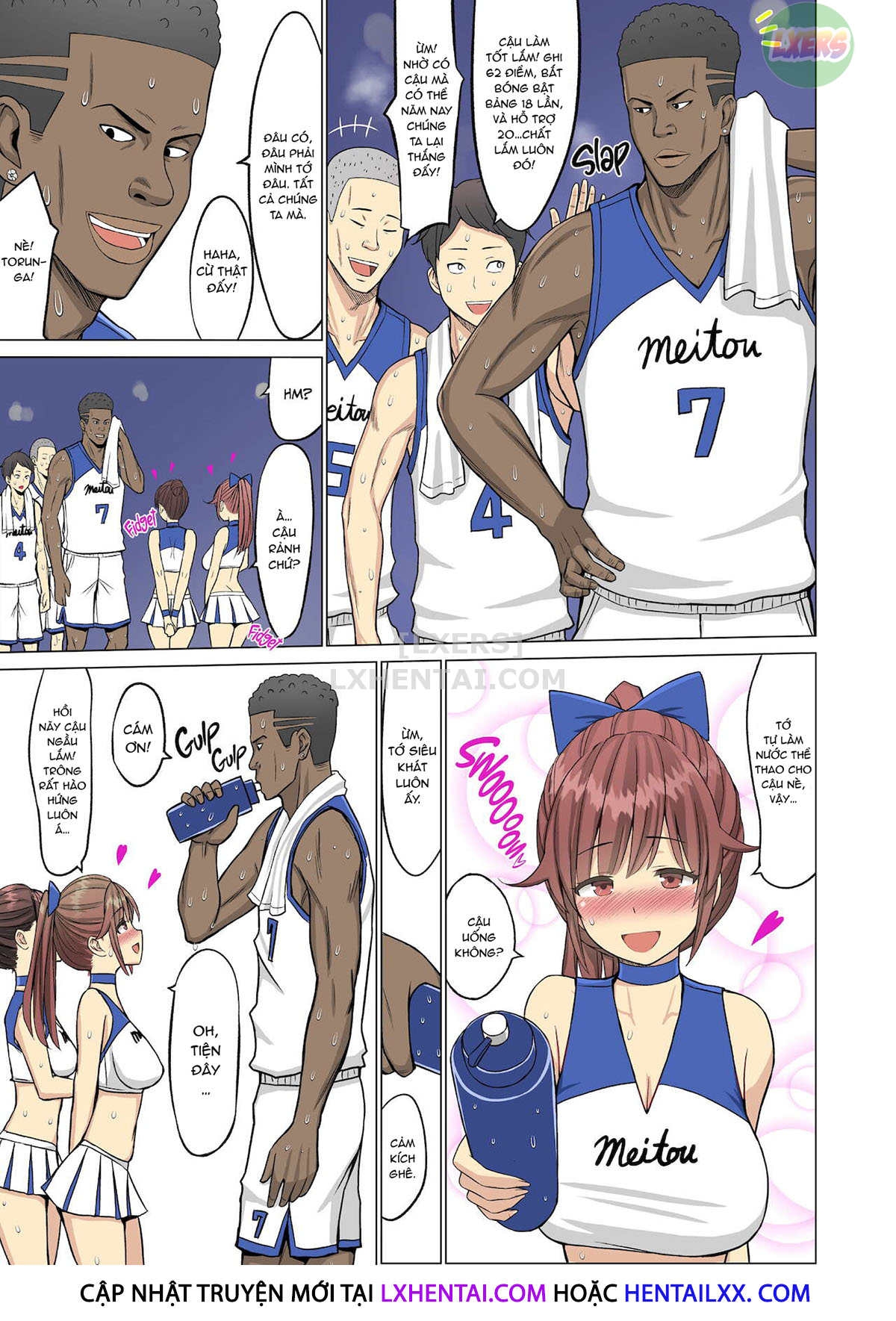 Đọc truyện hentai But I Loved Her... Summer Chapter: My Cheerleader Friend Got Taken by a Foreign Student - Chap 1