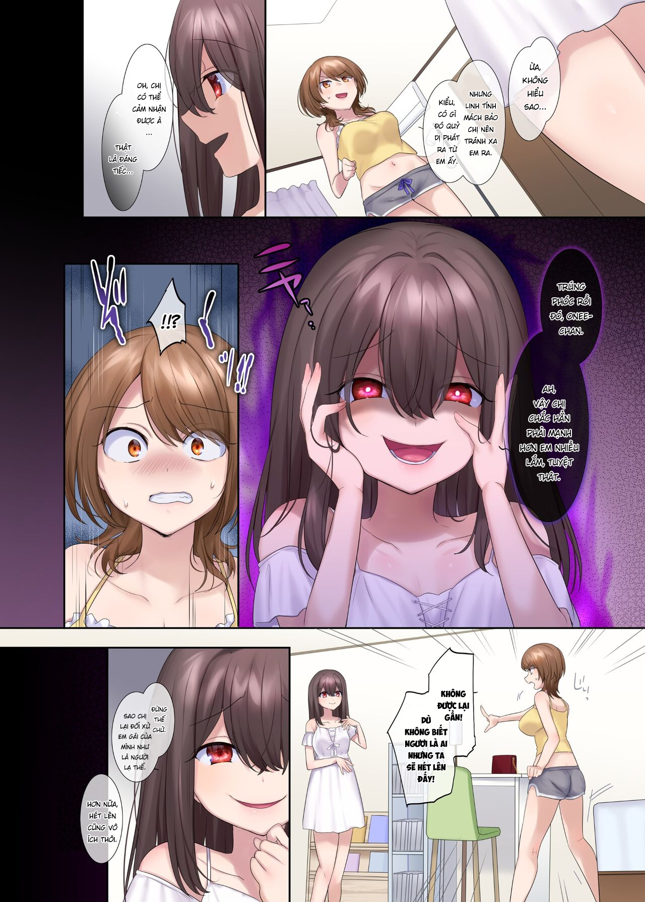 Đọc truyện hentai Fuukon no Taimafujo ~Oyako ga Akuryo ni Somari Nottorareru made~ - Oneshot