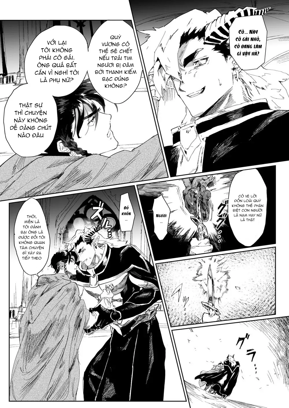 Đọc truyện hentai Anh hùng-san tôi trông giống như bột của quỷ vương vậy. - Chap 1