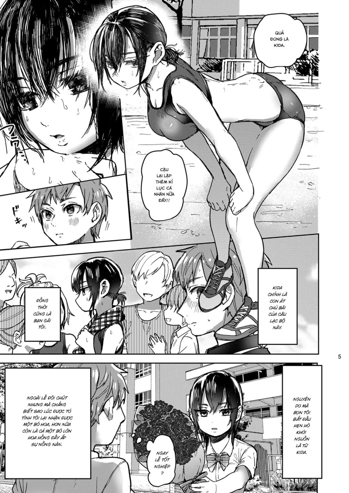 Đọc truyện hentai Rikujou Kanojo wa Cool Tokidoki Dere - Oneshot