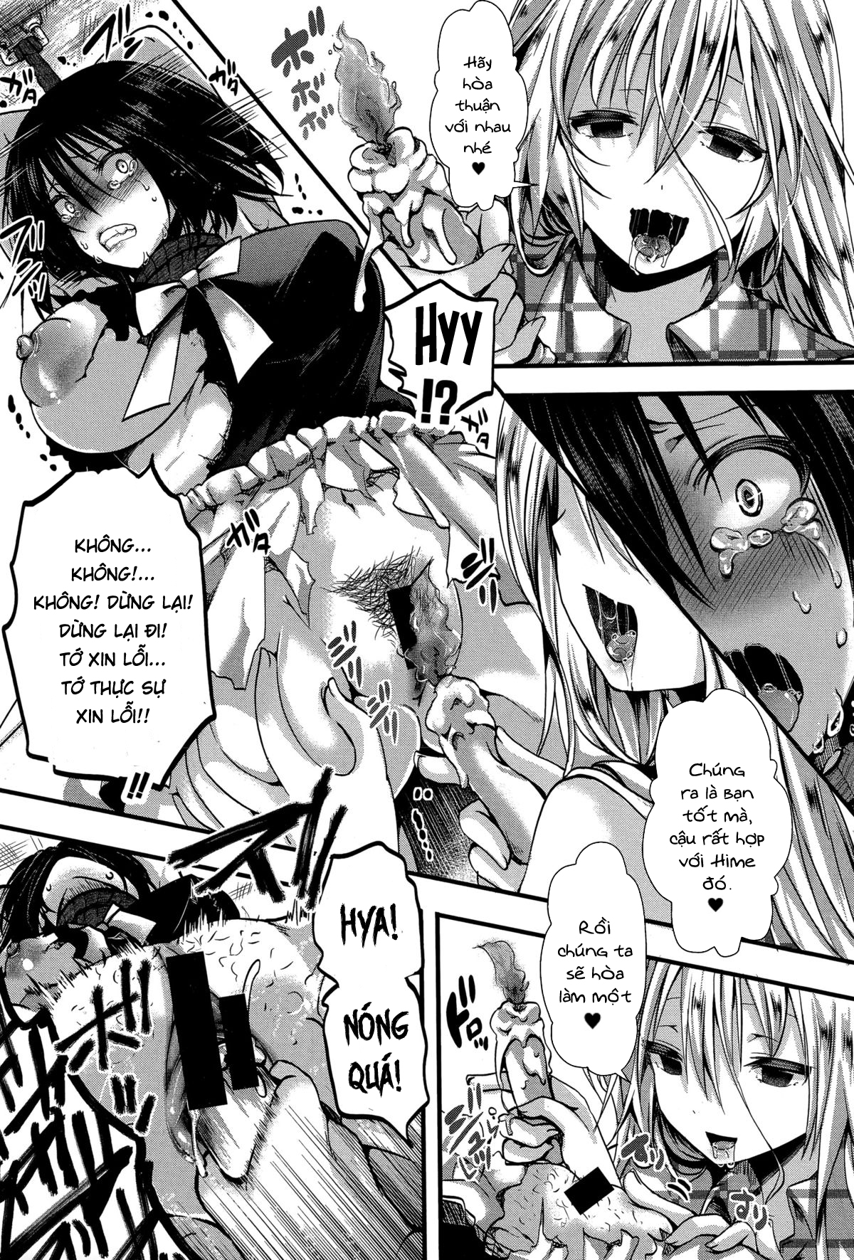 Đọc truyện hentai RPG - Trò chơi tàn nhẫn - Chap 2 - End