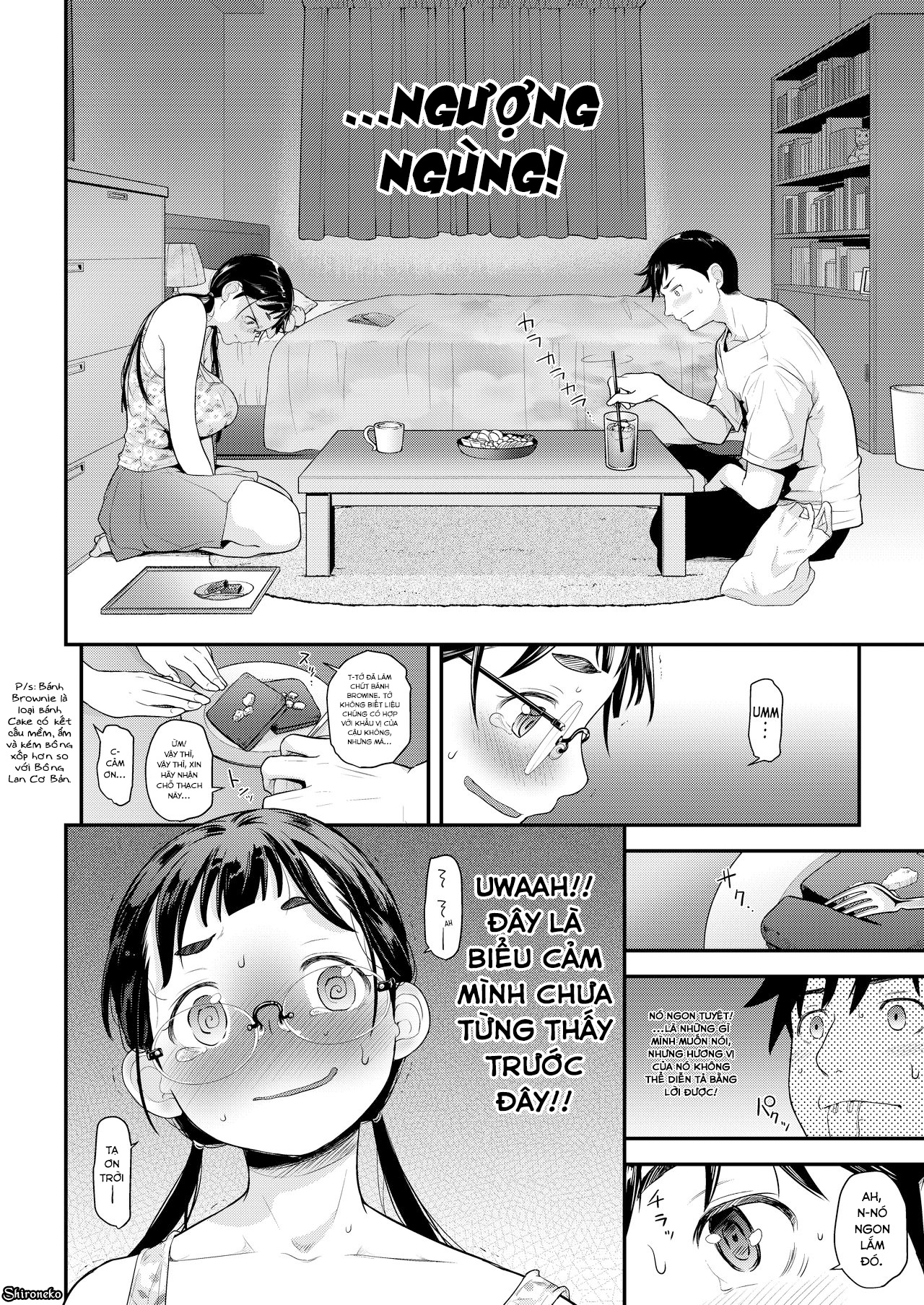 Đọc truyện hentai Jimiko to Ichinichijuu Sex - Chap 4 - Jimiko to Ichinichijuu Sex 4 - Futarikiri no Juken Benkyou wa...