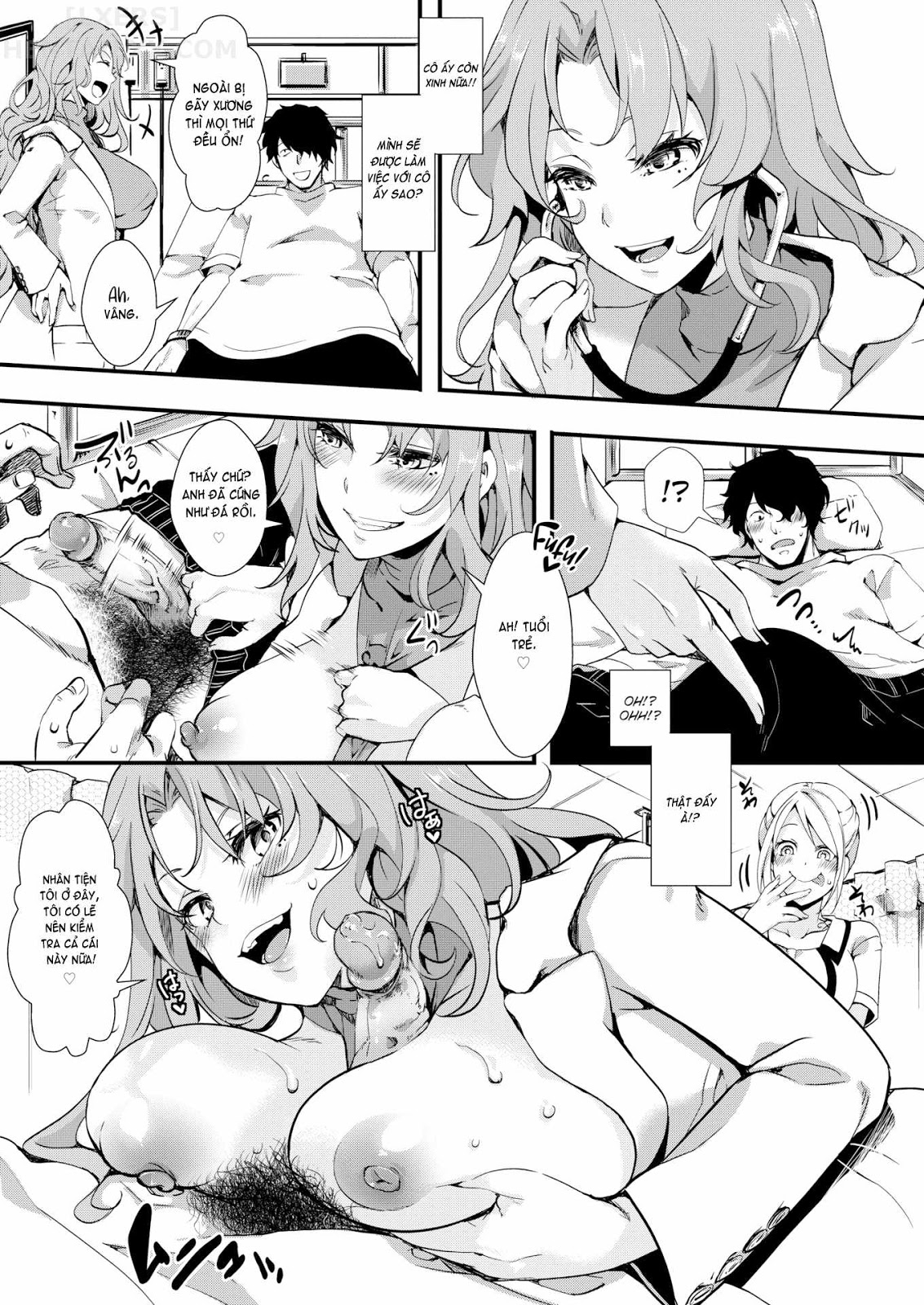Đọc truyện hentai Gal Syndrome! - Chap 4 ~Happy & Pleasant~