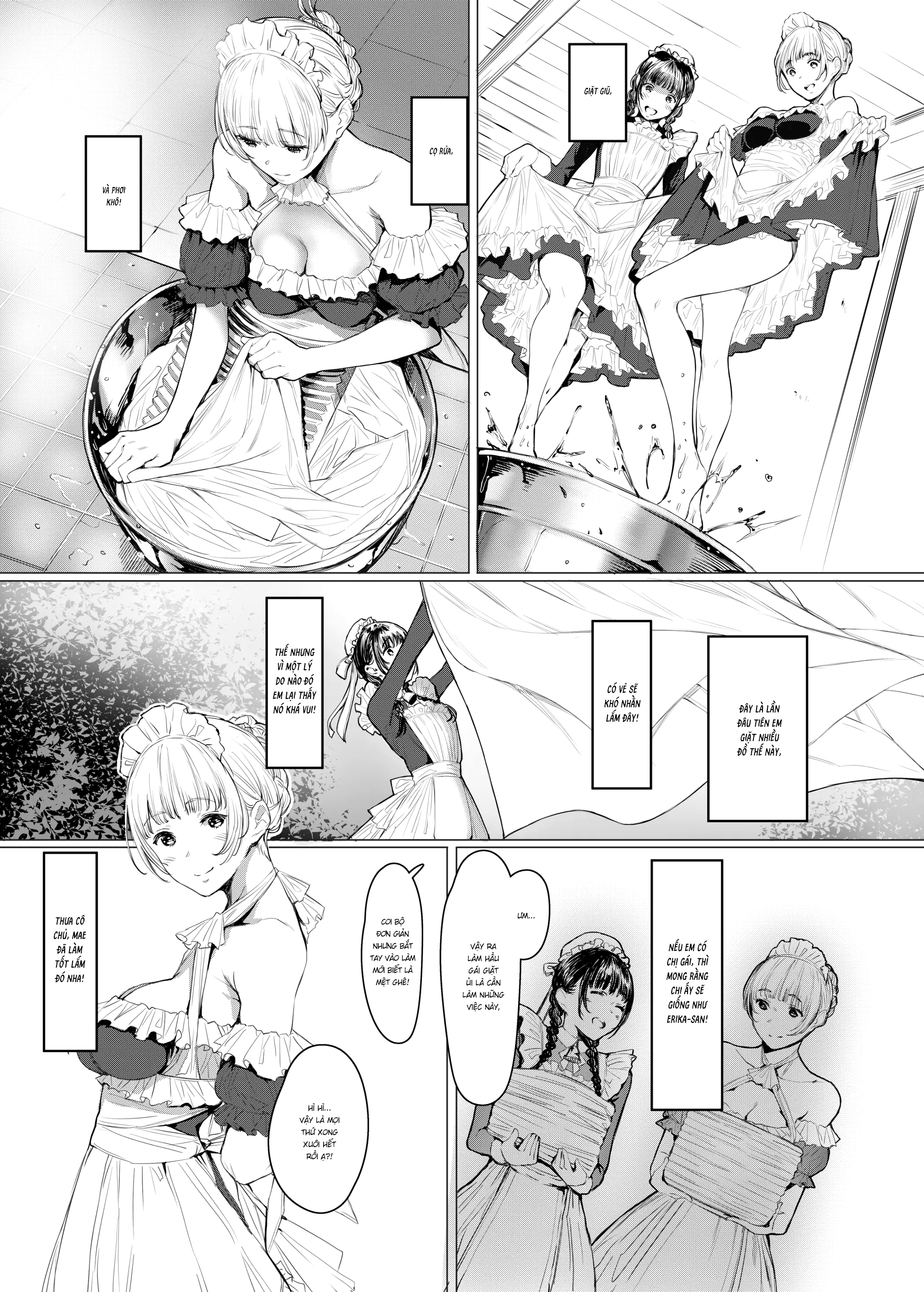 Đọc truyện hentai Học viện thiên nga hầu gái - Oneshot