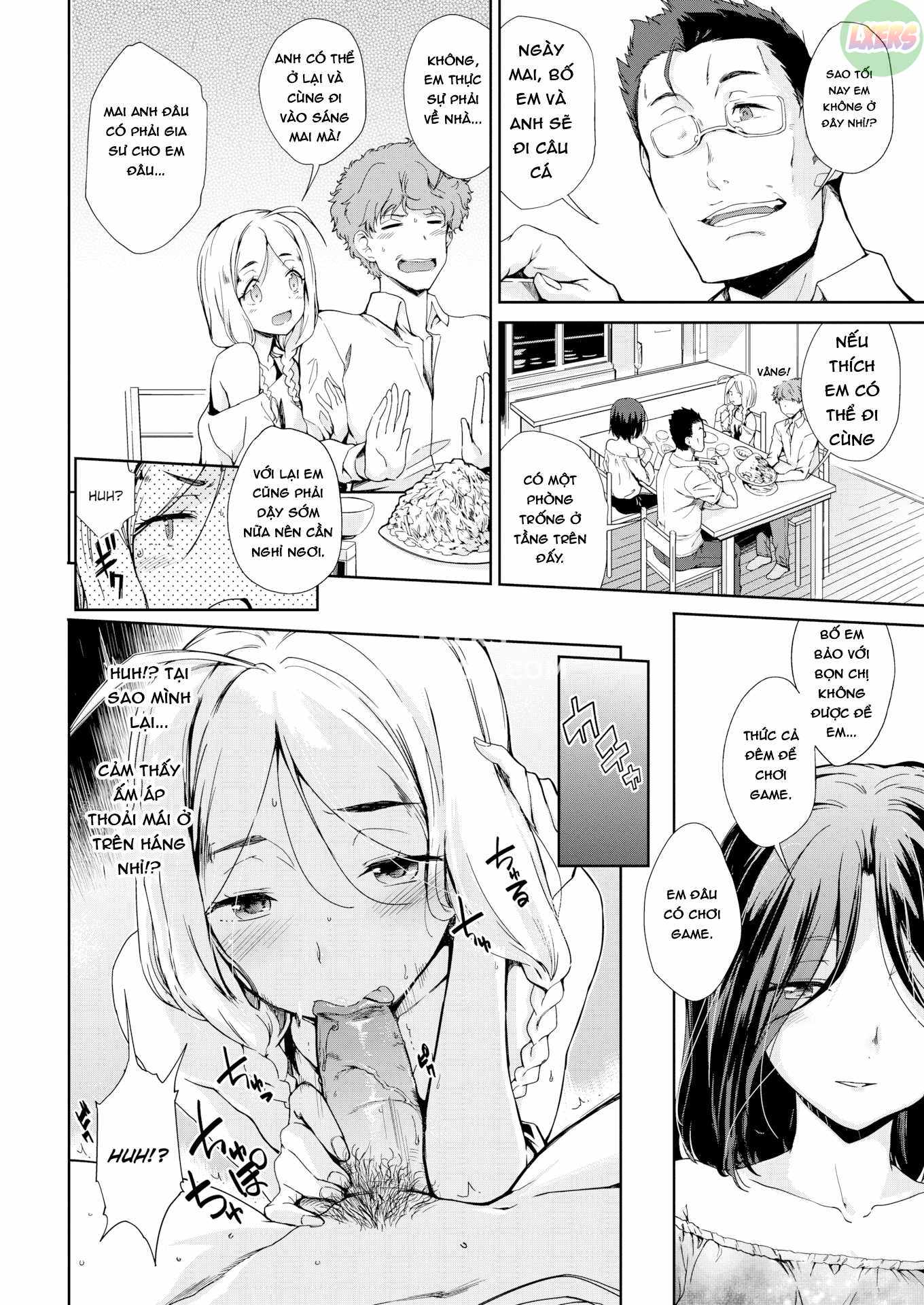 Đọc truyện hentai Mienai Tokoro De - Chap 3: Tutor ~Home Extortion~