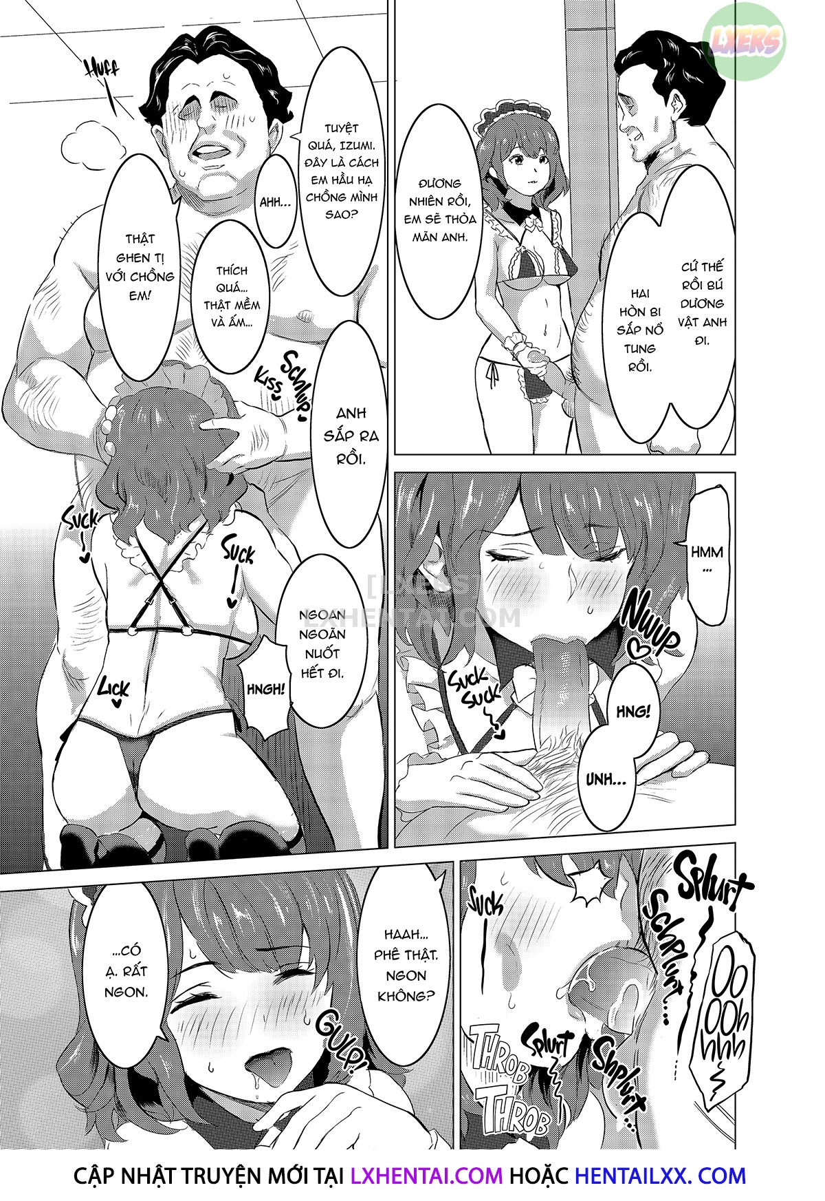 Đọc truyện hentai Tôi bắt vợ làm việc tại nhà thổ - Chap 1