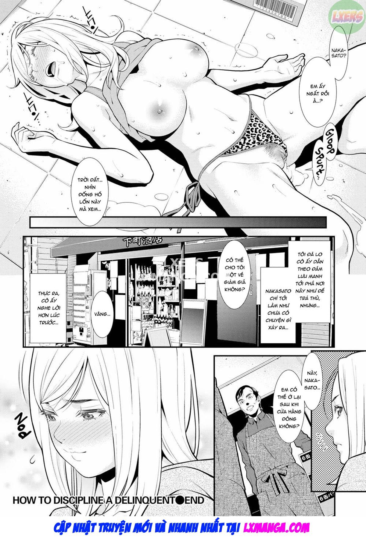 Đọc truyện hentai Làm thế nào để kỷ luật một kẻ phạm pháp - Oneshot