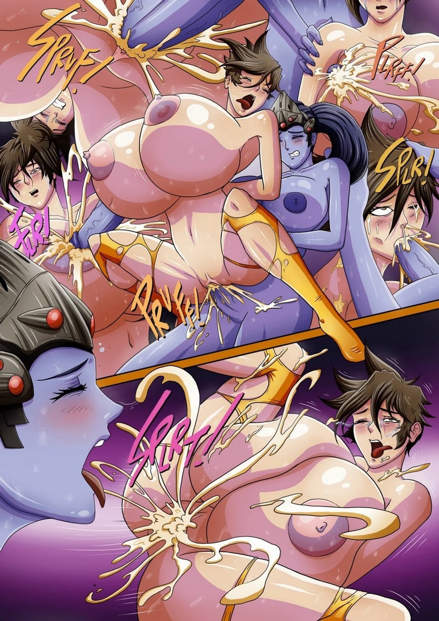 Đọc truyện hentai The Secret of Widowmaker - Oneshot