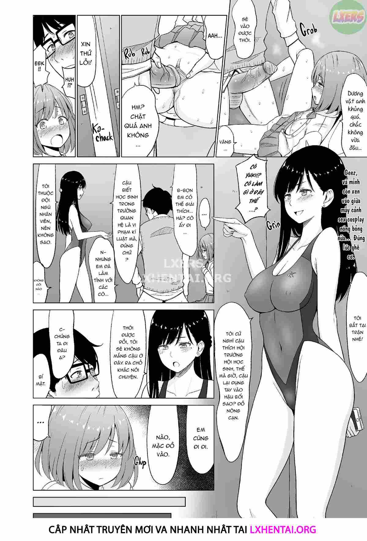 Đọc truyện hentai Học viện khiêu dâm - Chap 3