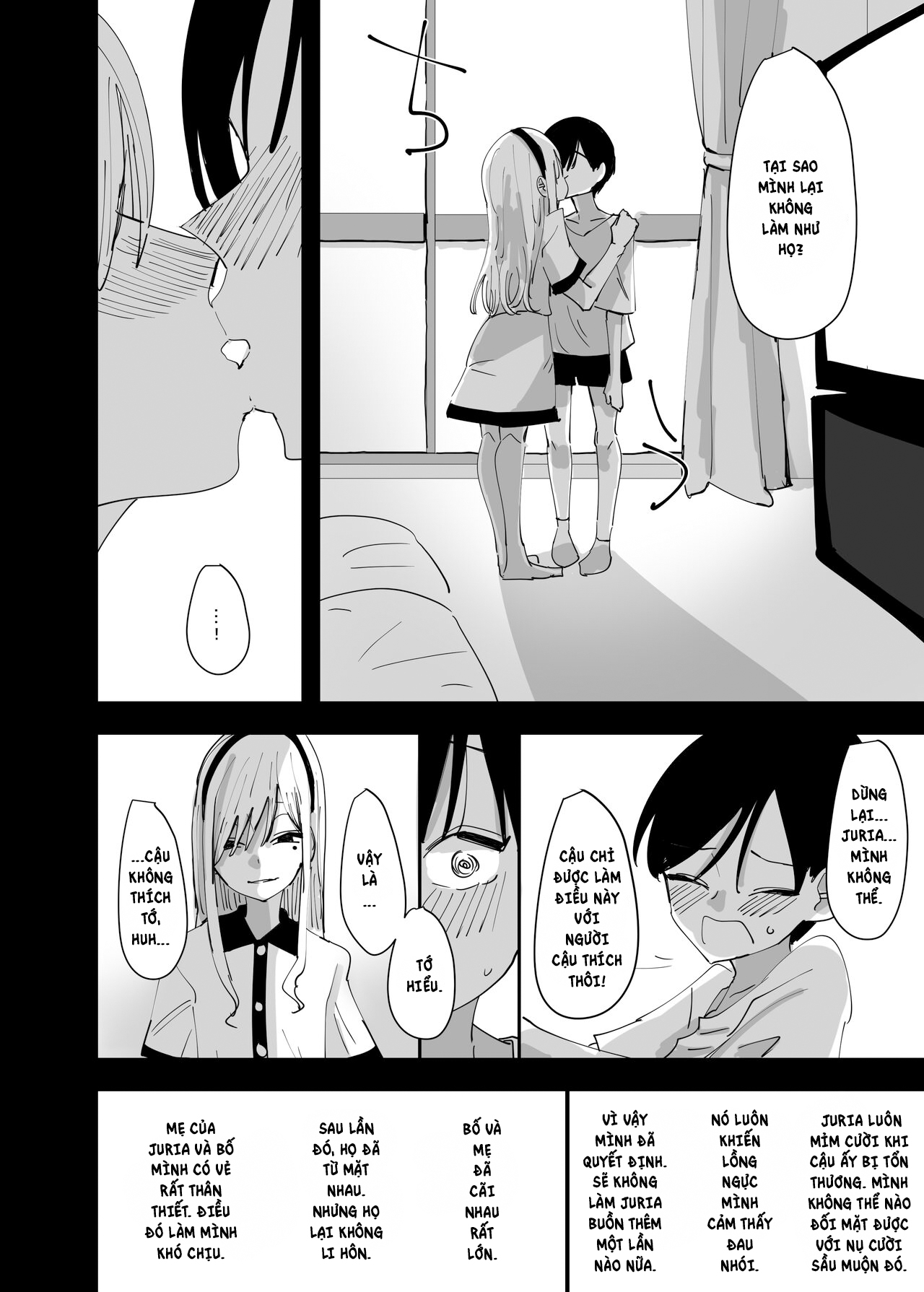 Đọc truyện hentai Chuyện tình của những cô nàng táo bạo - Chap 2